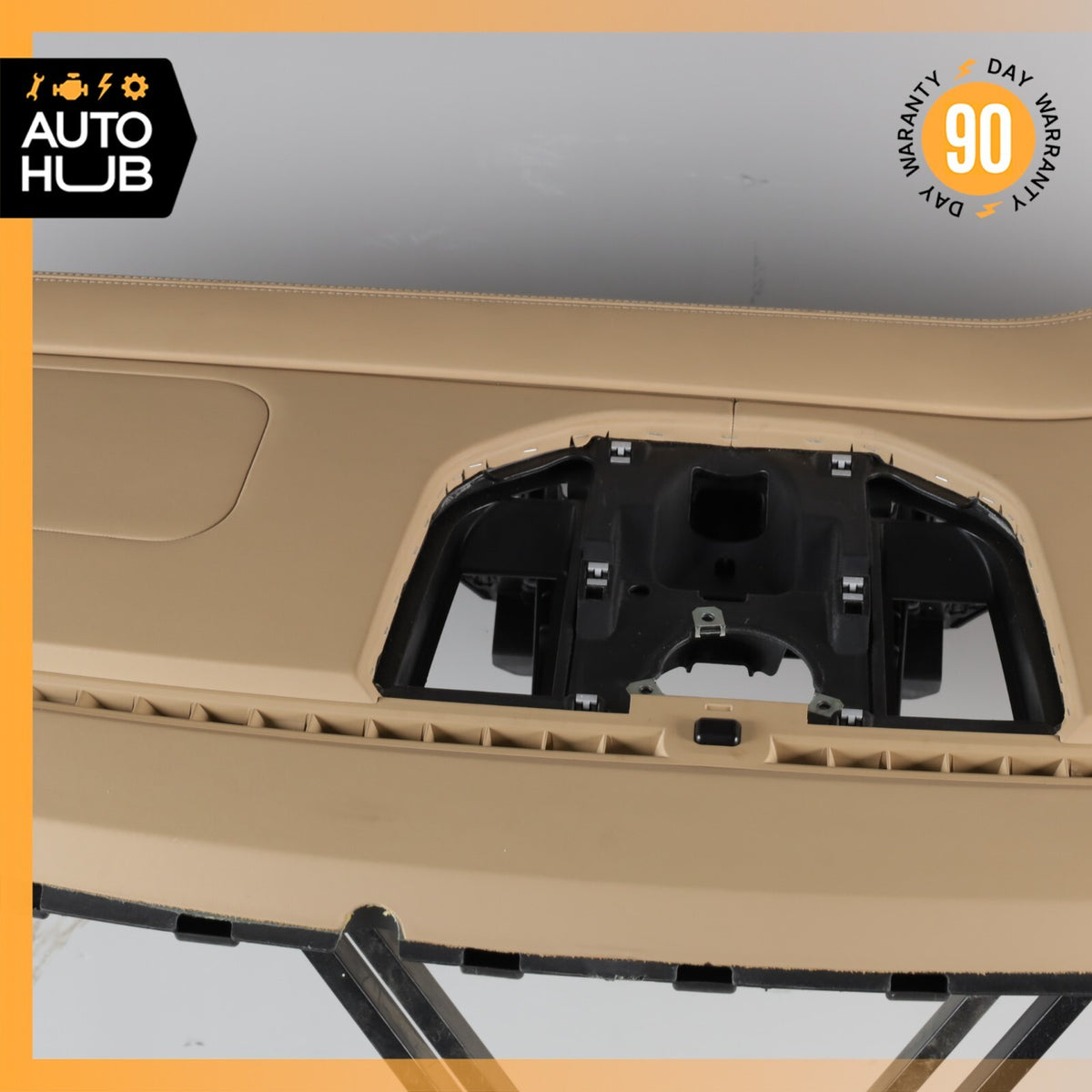 15-18 Porsche Macan S 95B Dashboard Dash Board Assembly Leather Beige OEM - photo 12