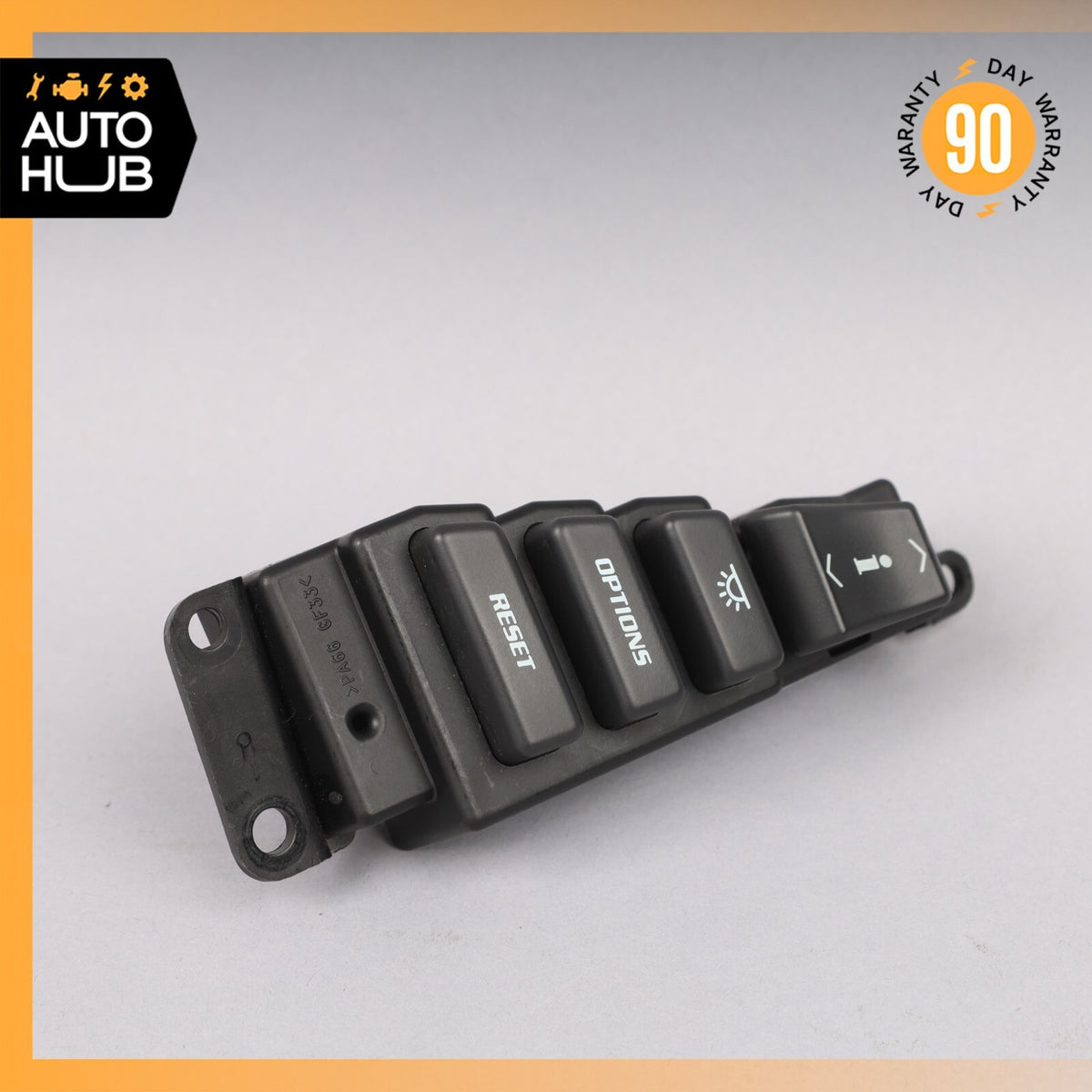 04-09 Cadillac XLR Information Display Switch Button 15251160 OEM 58k - photo 2