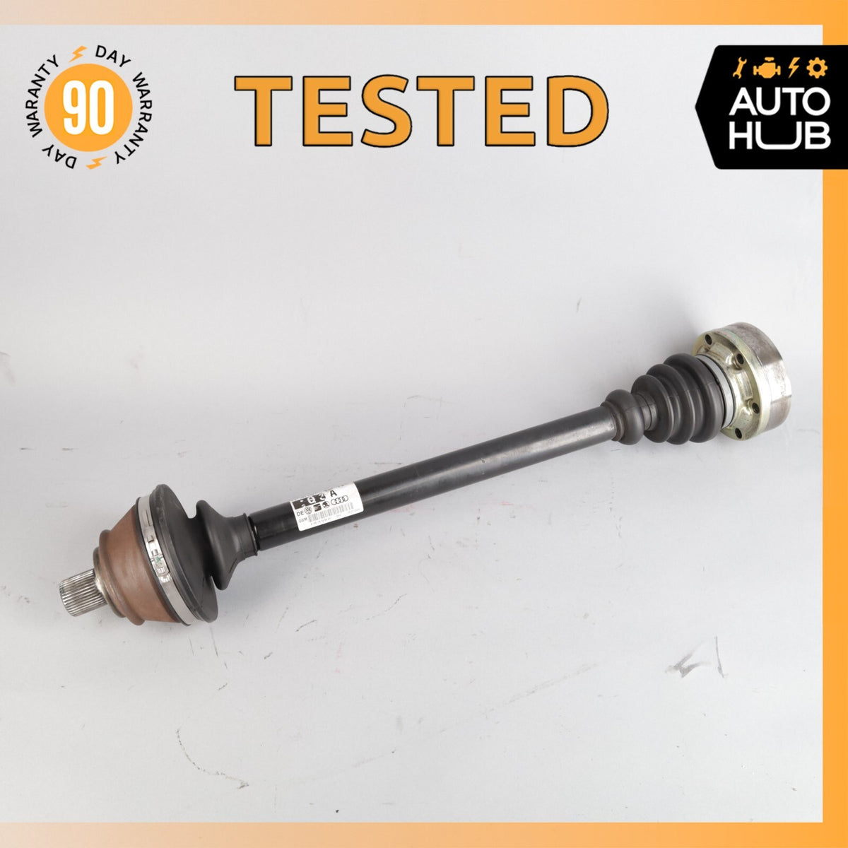 03-13 Bentley Continental GT GTC Rear Right Or Left Side Half Axle Shaft OEM - photo 1