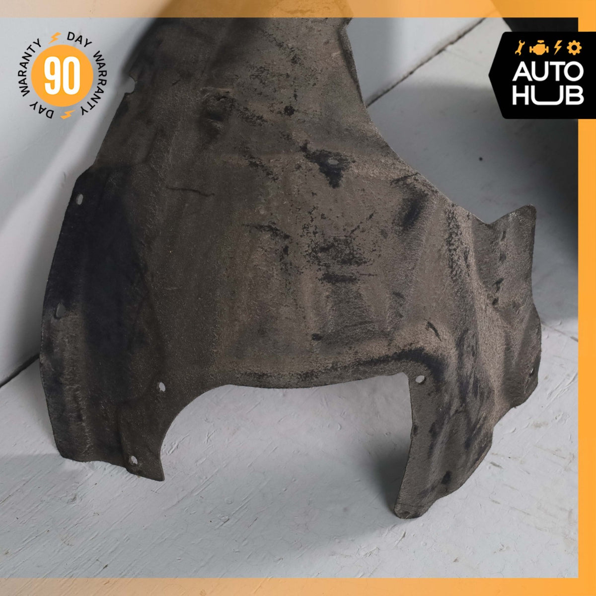12-15 Tesla Model S Front Right Side Fender Liner Splash Shield 101628200B OEM - photo 6