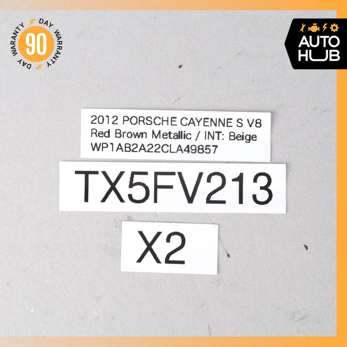 08-14 Porsche Cayenne 958 S GTS 4.8L V8 Exhaust Manifold Set 94811113000 OEM - photo 22