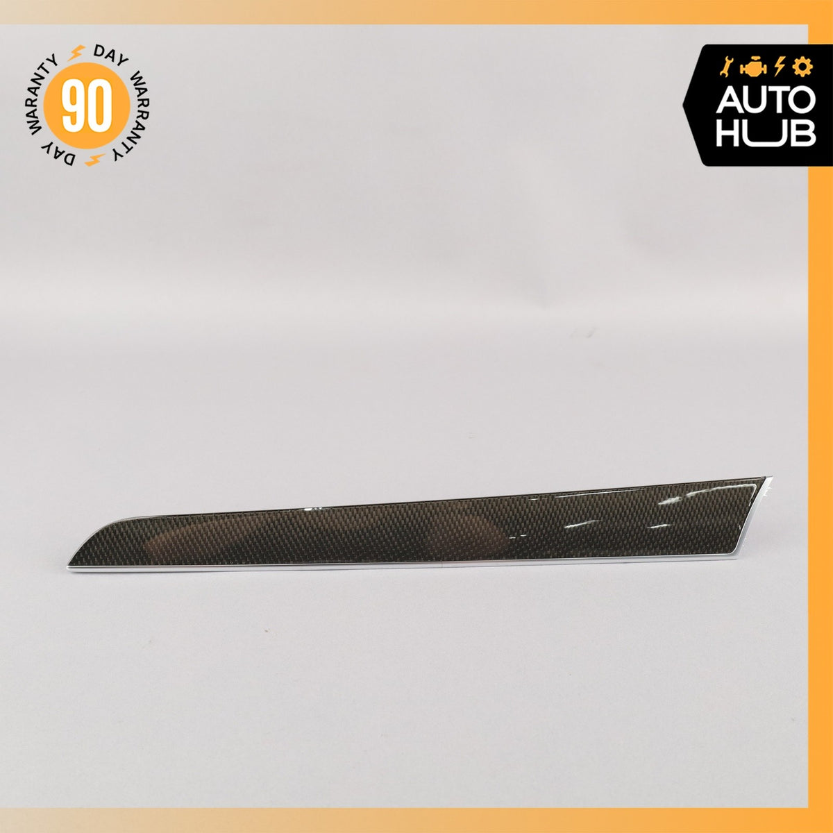 Audi B8 S4 Rear Right Interior Door Trim Carbon Fiber 8K0867420E OEM - photo 1