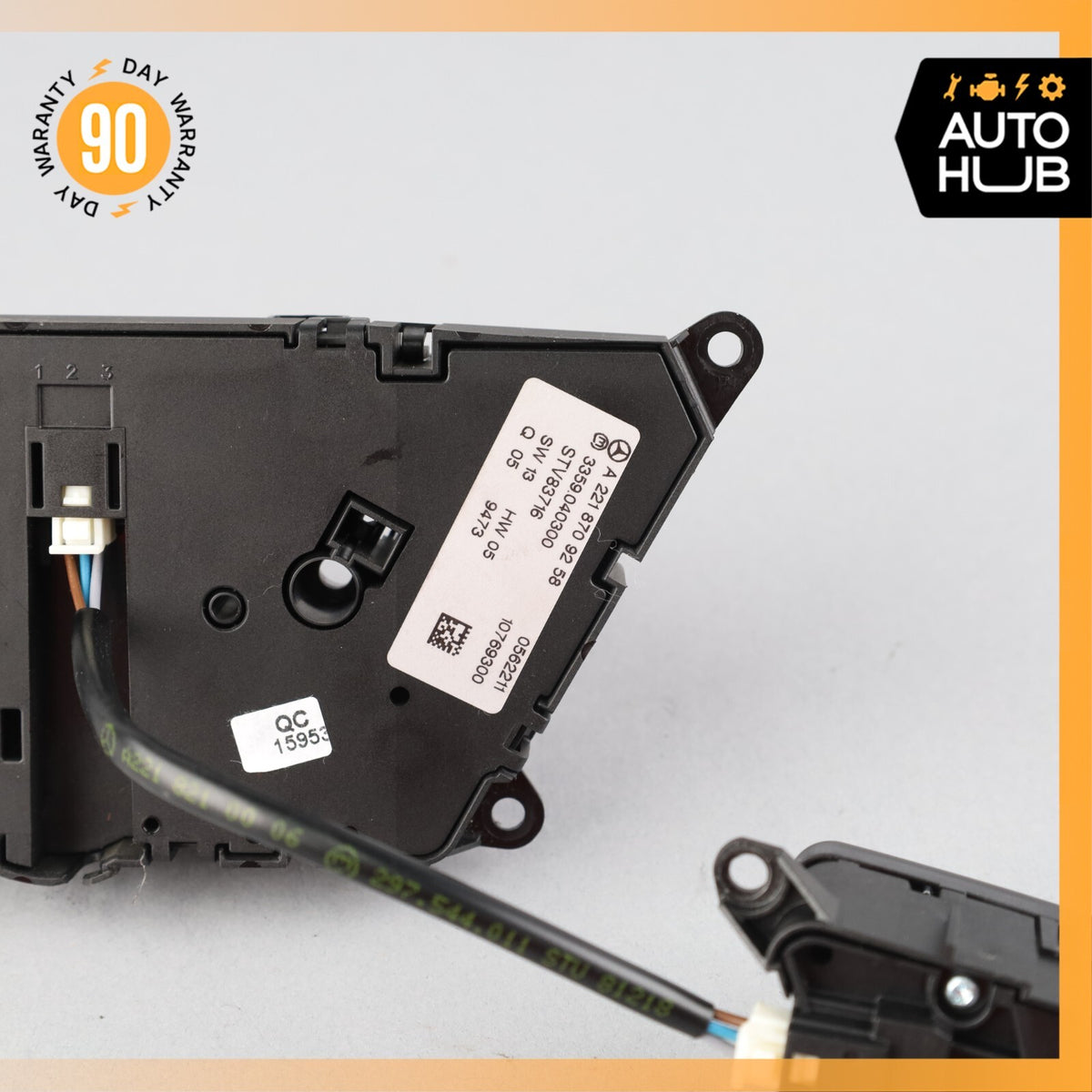 07-14 Mercedes W221 S550 S63 Front Left Driver Seat Control Memory Switch OEM - photo 8