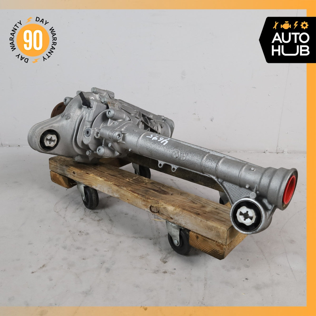 11-14 Porsche Cayenne 958 S 4.8L V8 Front Differential Axle Carrier Diff OEM - photo 3