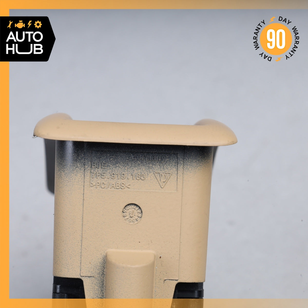 11-18 Porsche Cayenne 958 Electronic Parking Button Switch Beige OEM - photo 7