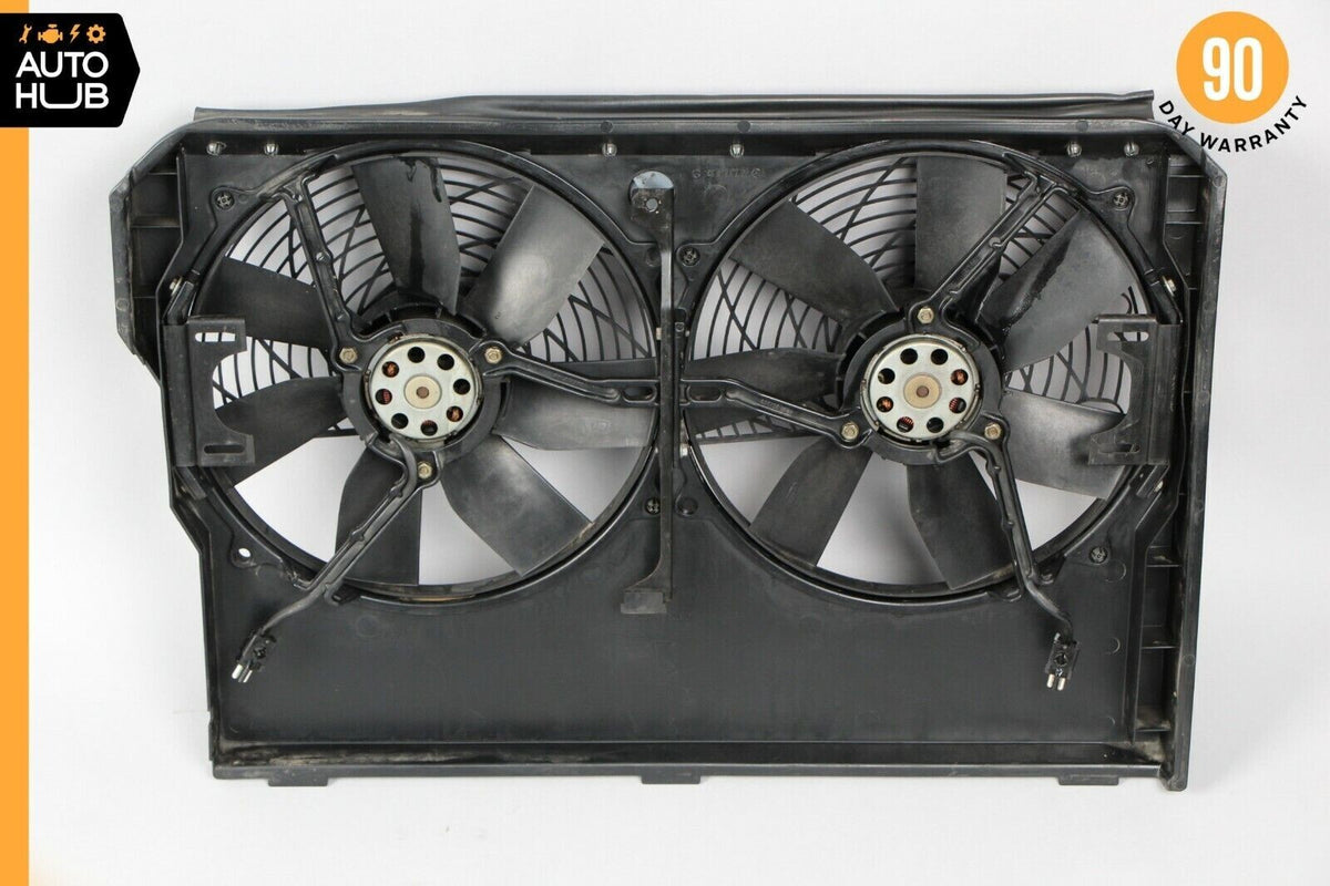 93-02 Mercedes R129 SL600 600SL Radiator Cooling Fan Motor Assembly OEM - photo 7