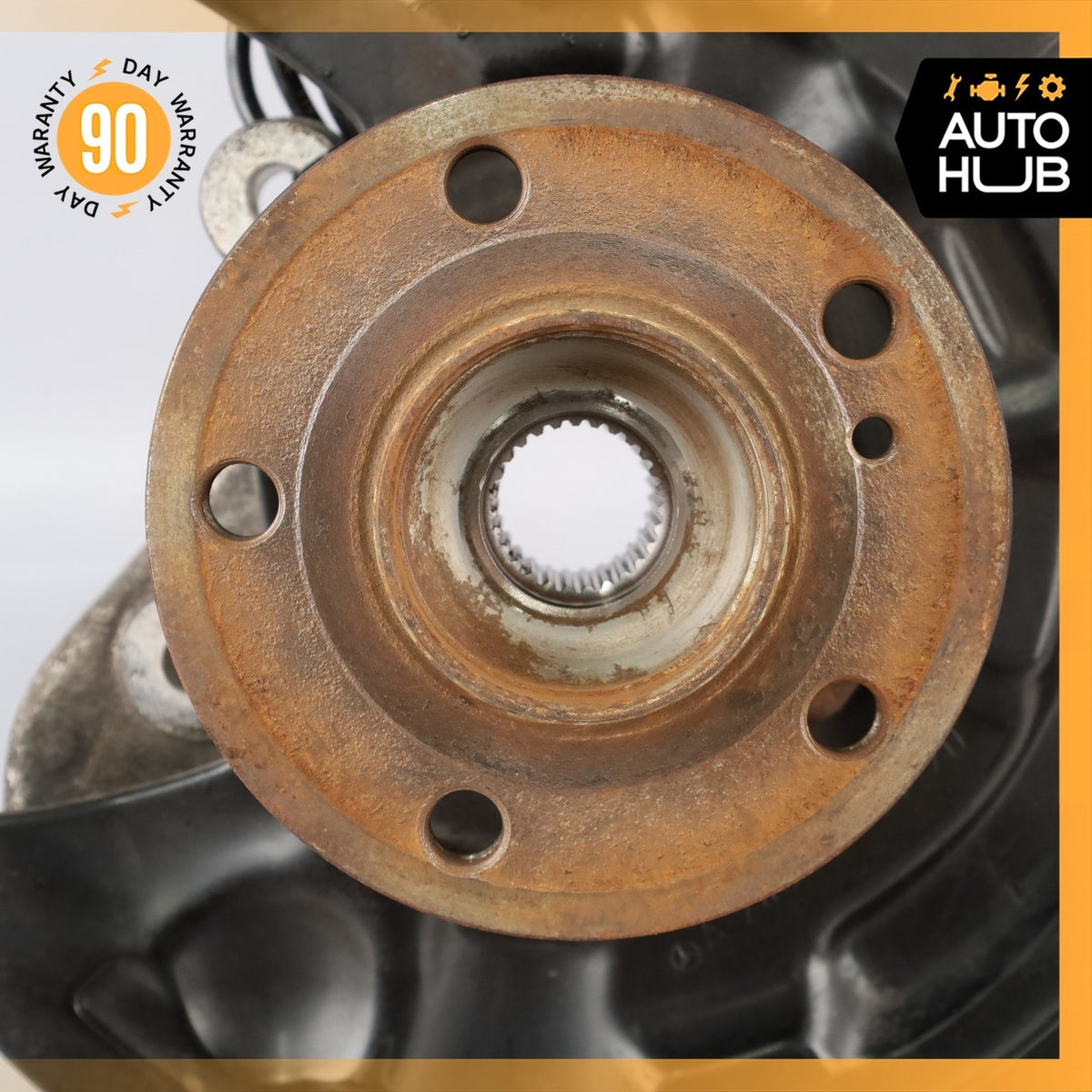 14-19 Mercedes W117 CLA45 GLA45 AMG Rear Right Spindle Knuckle Hub OEM - photo 6