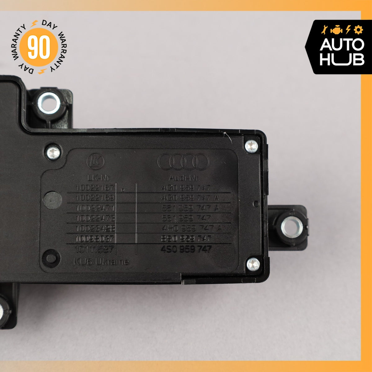 Audi FY Q5 Front Left Driver Side Seat Adjust Control Switch OEM - photo 7