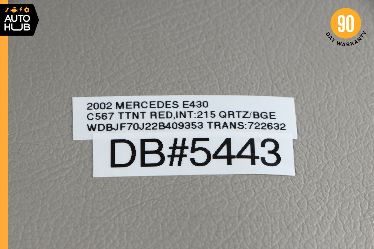 00-03 Mercedes W210 E430 E500 Front Left or Right Seat Headrest Head Rest OEM - photo 10
