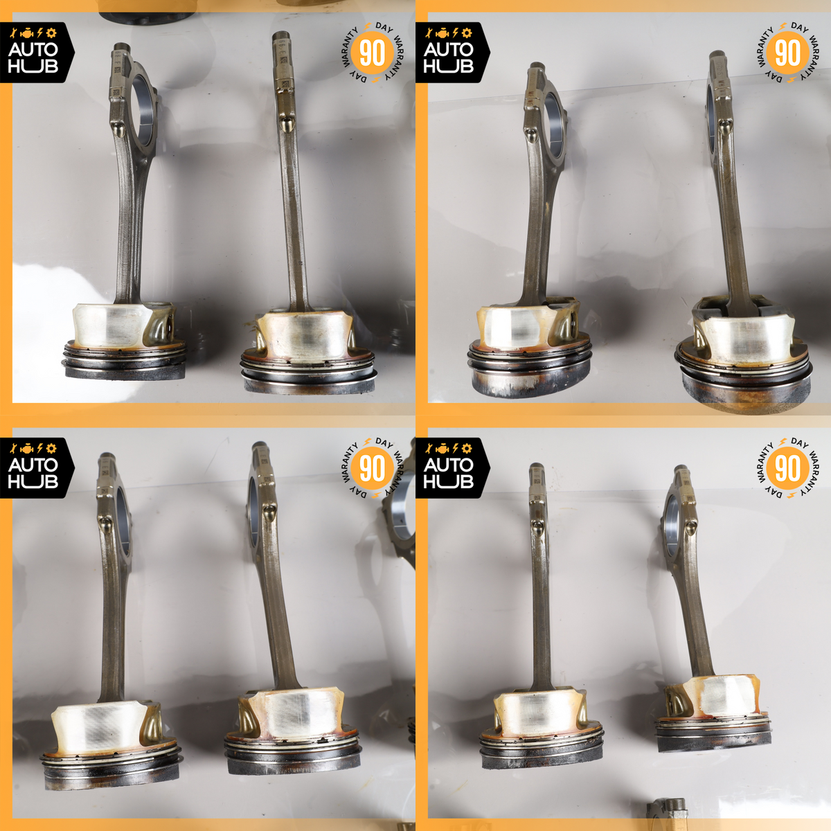 03-13 Bentley Continental GTC GT 6.0L Engine Motor Piston Connecting Rod Set 40k - photo 13