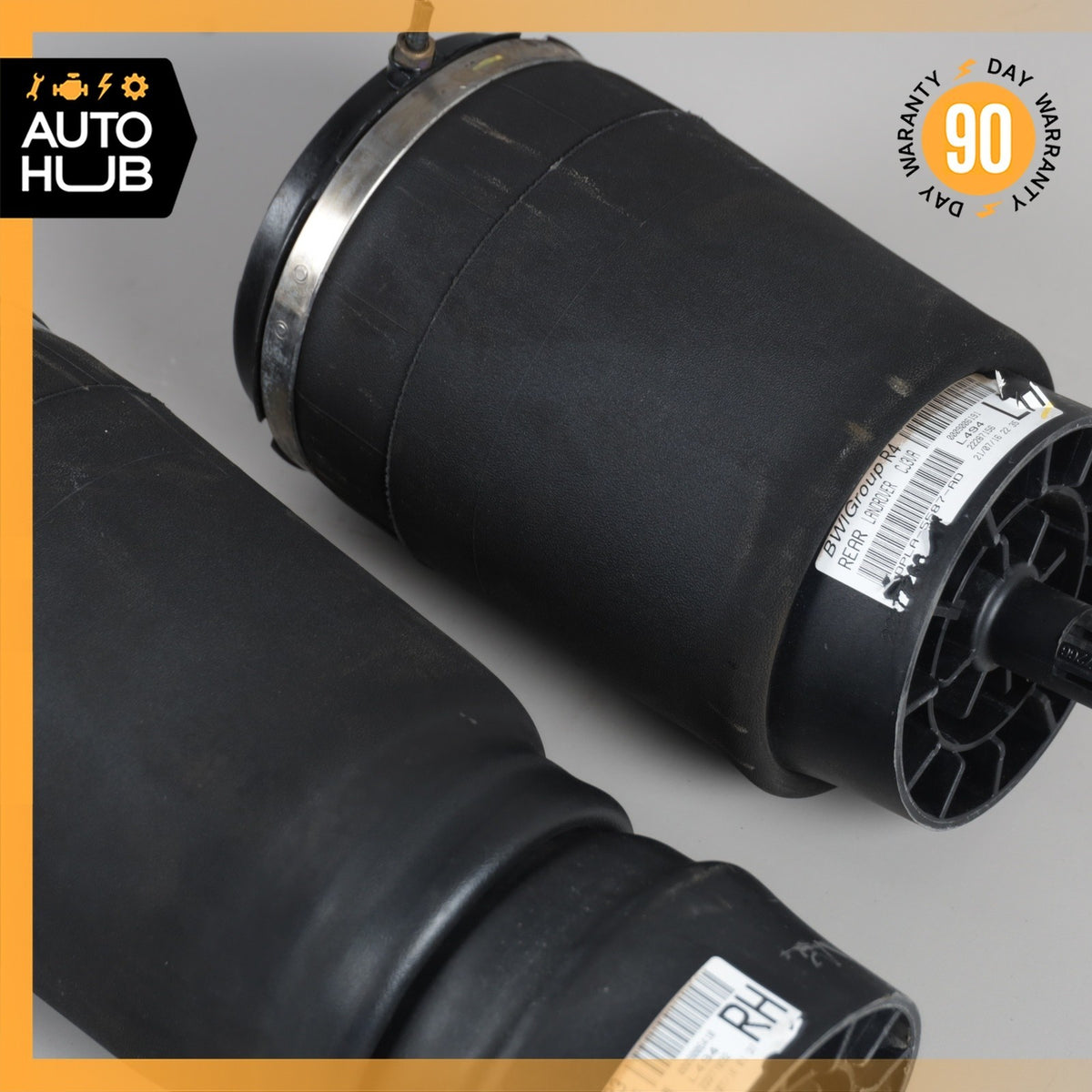 LR Range Rover Sport L494 Rear Air Shock Strut Spring Bag Set OEM - photo 11