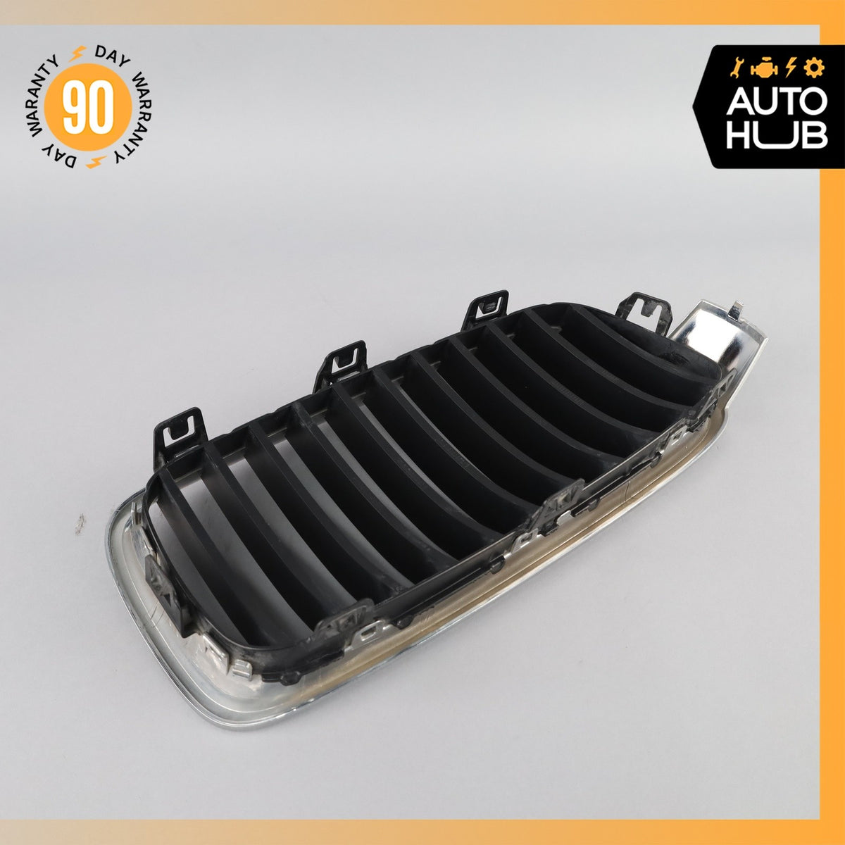 12-18 BMW F30 320i 335i Right & Left Side Radiator Hood Grill Grille OEM - photo 18