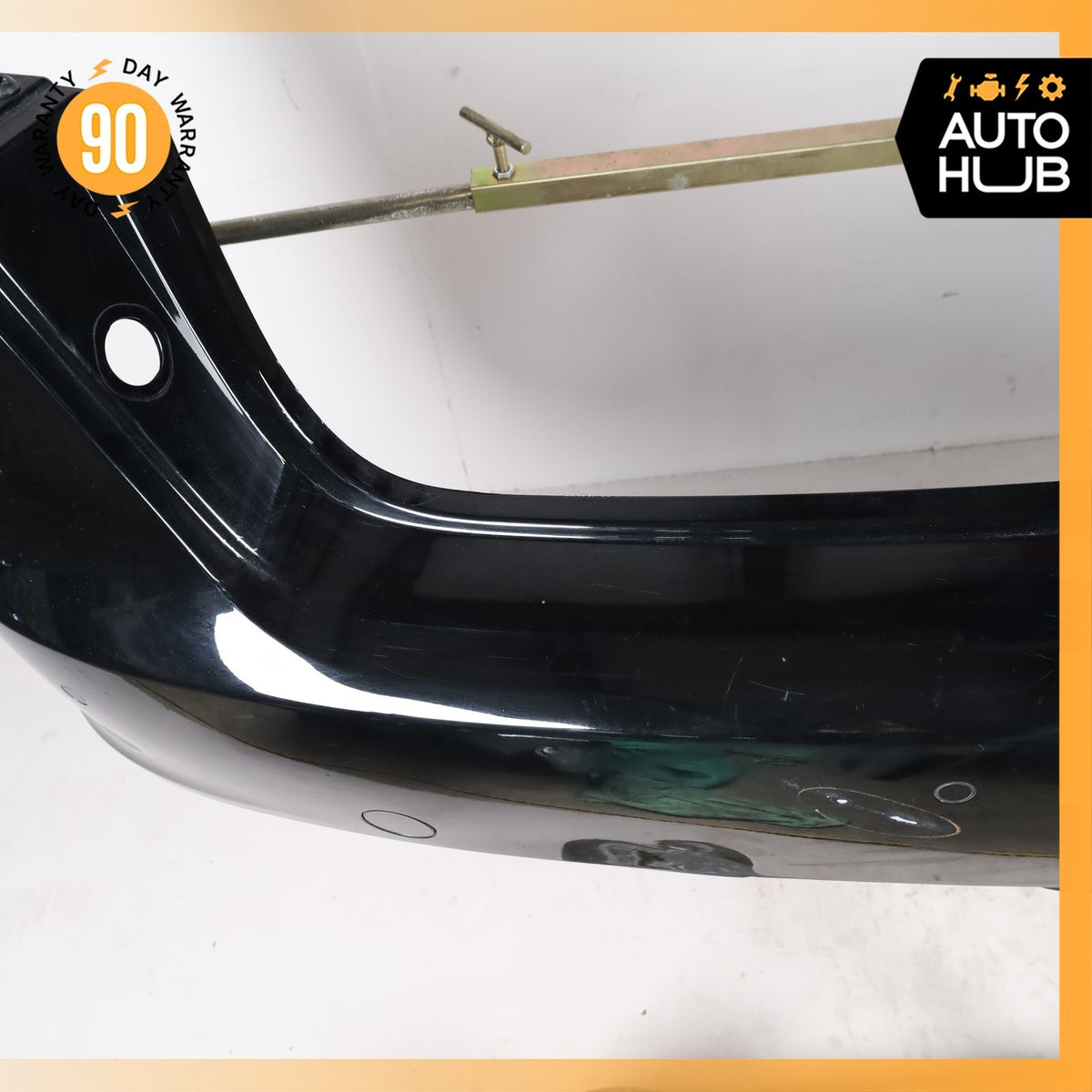 11-14 Porsche Cayenne 958 Rear Bumper Cover Assembly Black OEM - photo 10