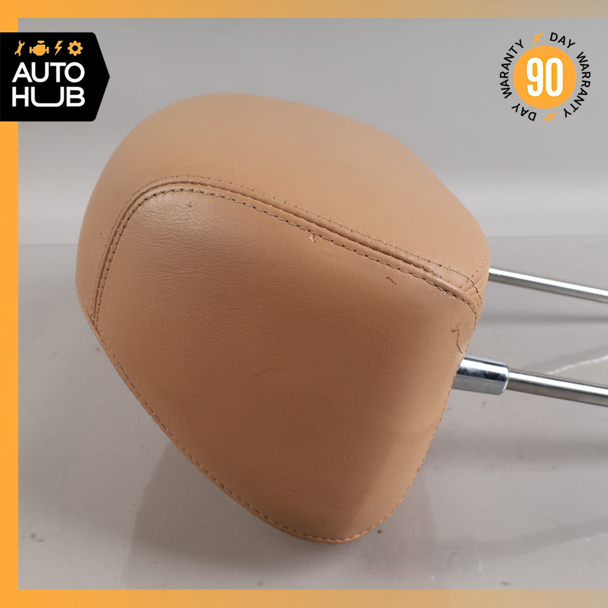 Bentley Arnage Front or Rear Seat Headrest Head Rest Brown OEM 50k - photo 8