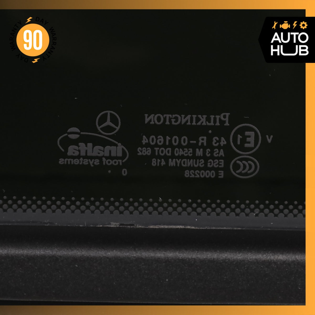 07-13 Mercedes W221 S550 S400 S63 AMG Sunroof Sun Roof Glass 2217800421 OEM - photo 15