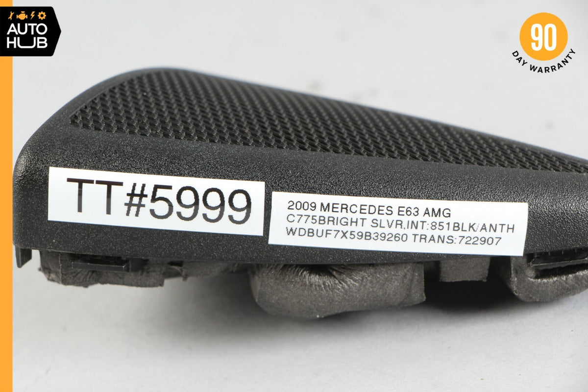 07-09 Mercedes W211 E63 AMG E350 Front Left Tweeter Speaker Cover Black OEM - photo 12