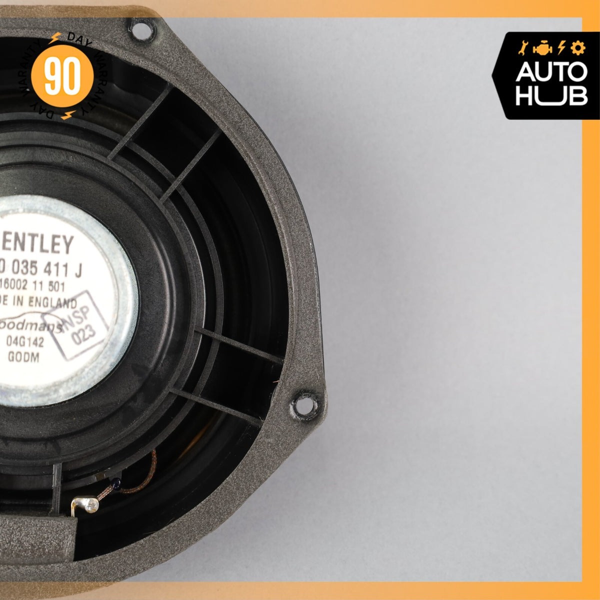 03-10 Bentley Continental GT Rear Left or Right Door Sound Speaker OEM 81k - photo 7