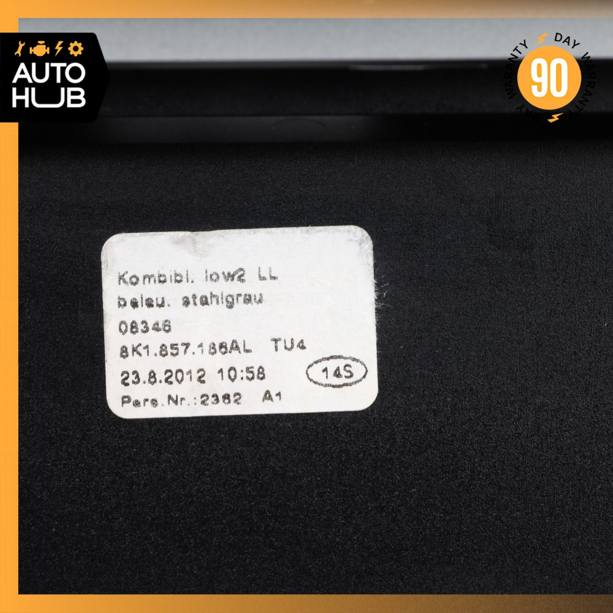 2013 Audi B8 A4 Dashboard Instrument Cluster Screen Cover Panel Bezel Trim OEM - photo 23