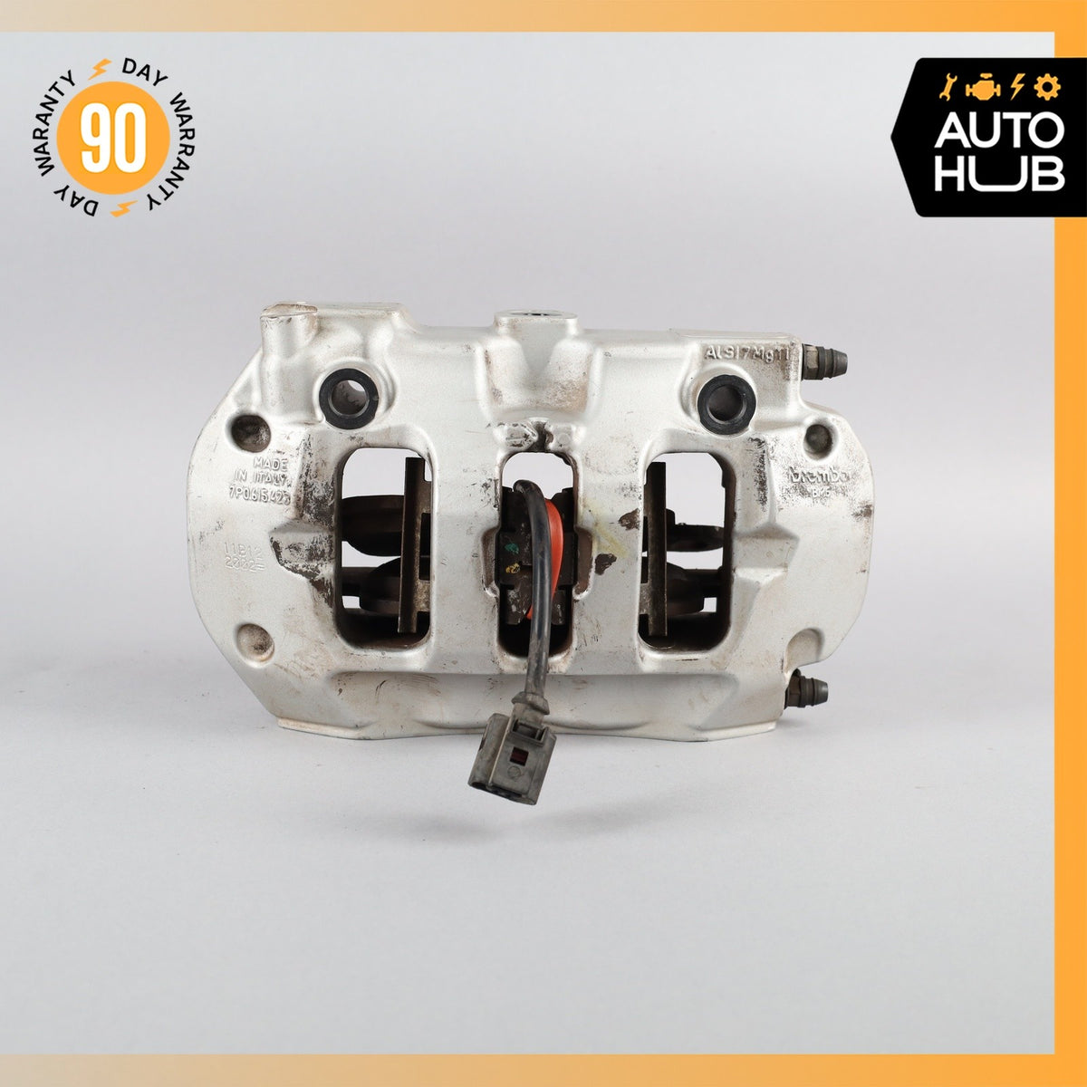 11-18 Porsche Cayenne 958 / Touareg Rear Brake Calipers Set 7P0615424 OEM - photo 8