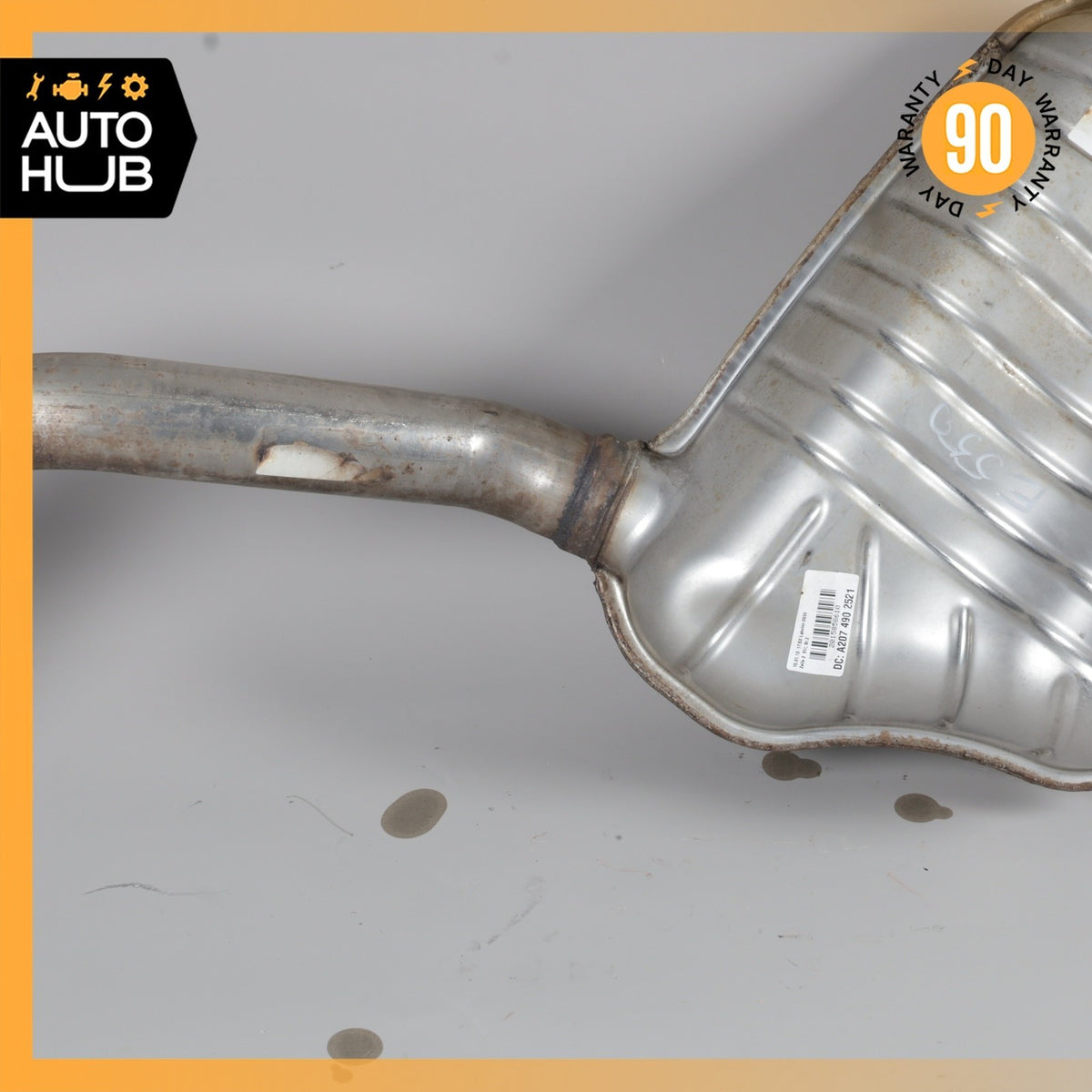 10-11 Mercedes W207 E550 Exhaust Muffler Left Driver Side OEM 76k - photo 14