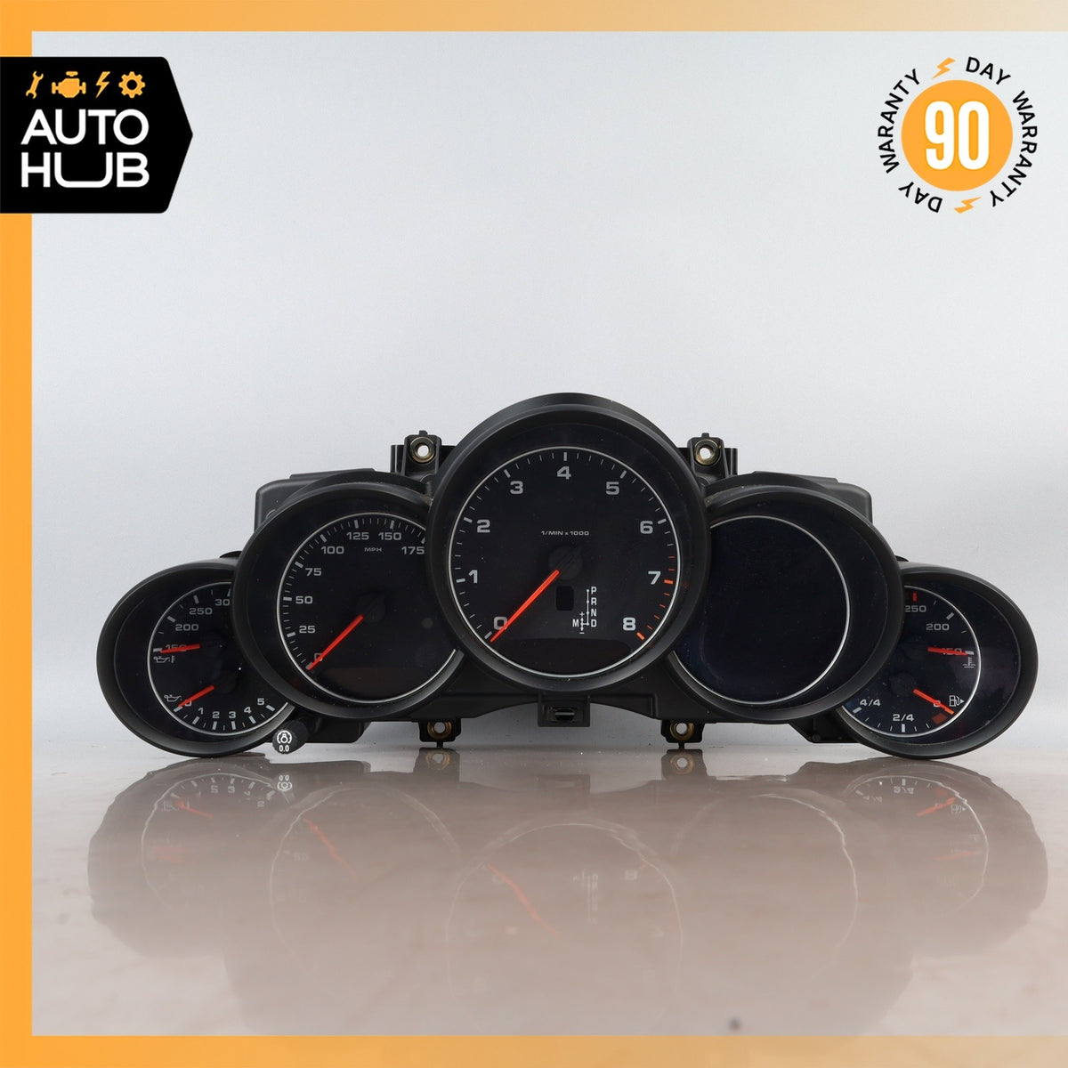 2016 Porsche Cayenne 958 3.6L VR6 Instrument Speedometer Cluster OEM 103k - photo 2