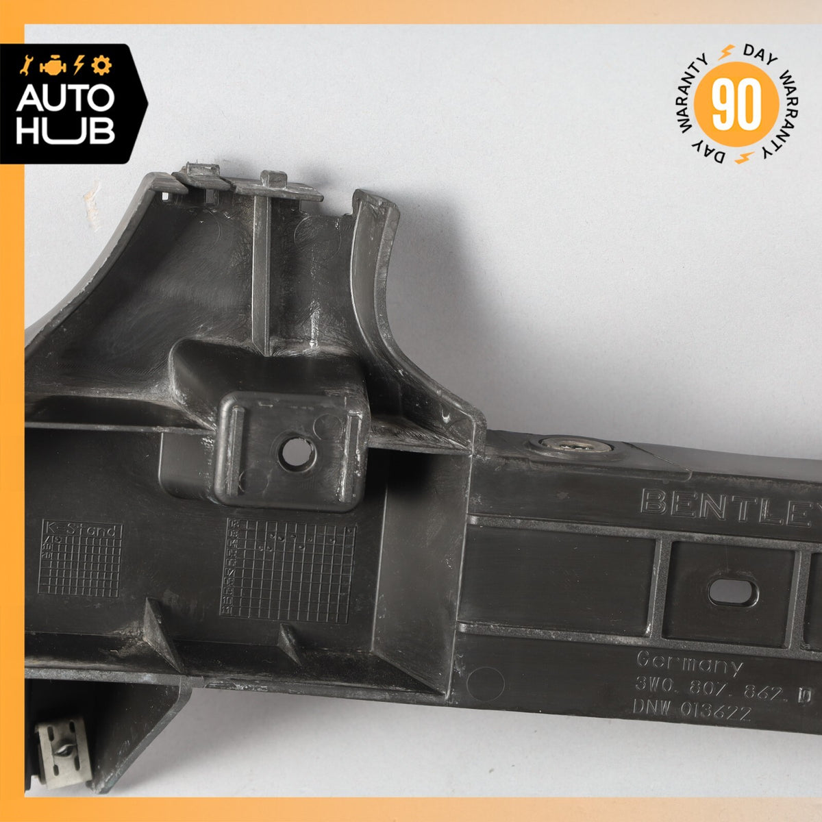 03-12 Bentley Continental GT GTC Rear Left Bumper Holder Support Bracket OEM - photo 10