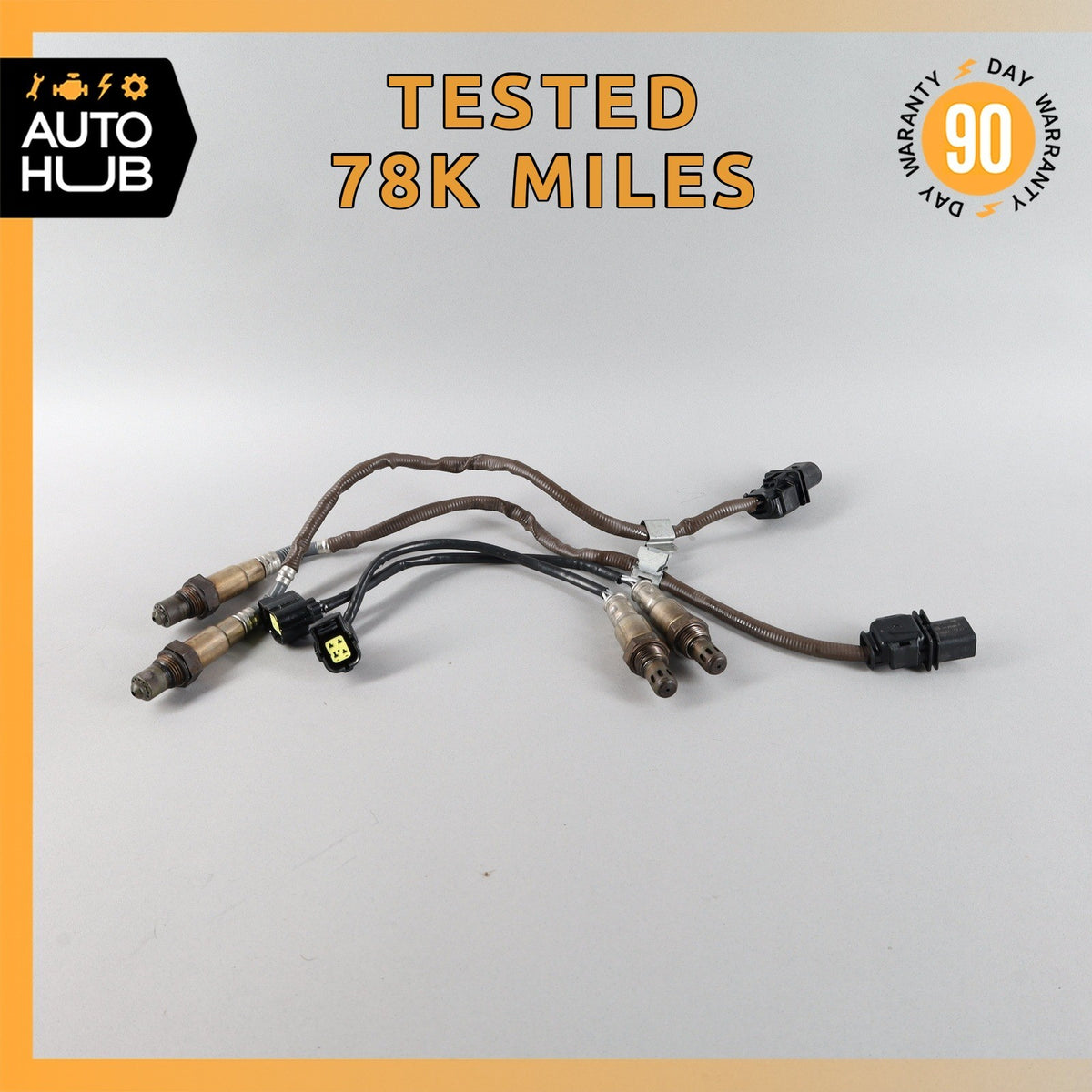 Mercedes W212 E350 CLS550 Oxygen O2 Sensor Lambda Set of 4 OEM 78k - photo 1