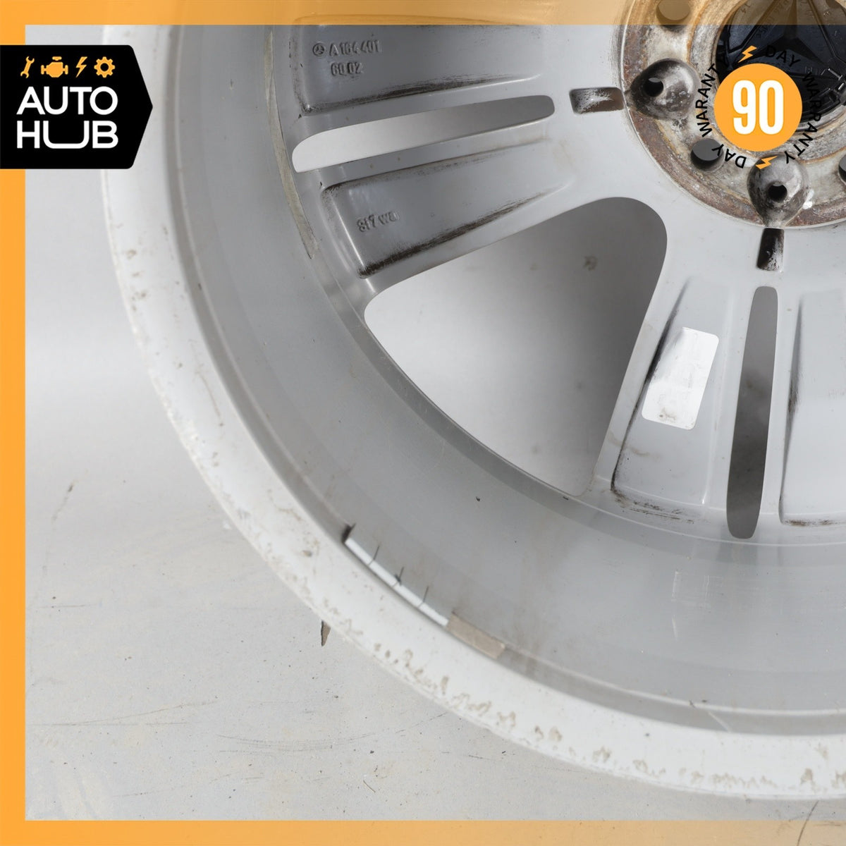 Mercedes X164 GL350 GL450 8.5 x 20 20" Wheel Rim Silver 1644016002 OEM - photo 15