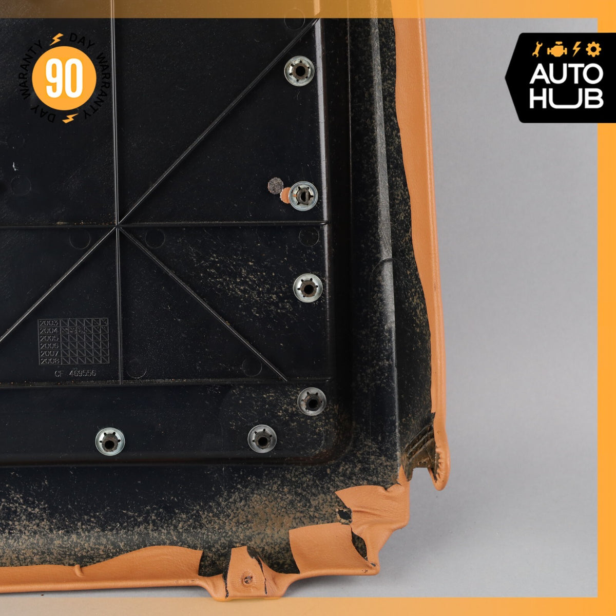 03-08 Maserati Quattroporte Back Panel Seat Cover Front Left or Right Side 29k - photo 11