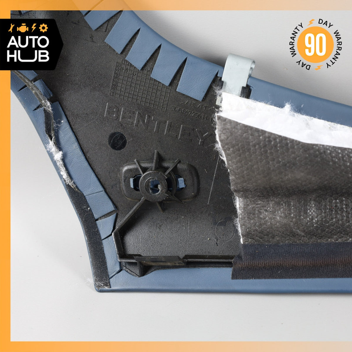 03-10 Bentley Continental GT Coupe Rear Right Quarter Upper C Pillar OEM 36k - photo 10