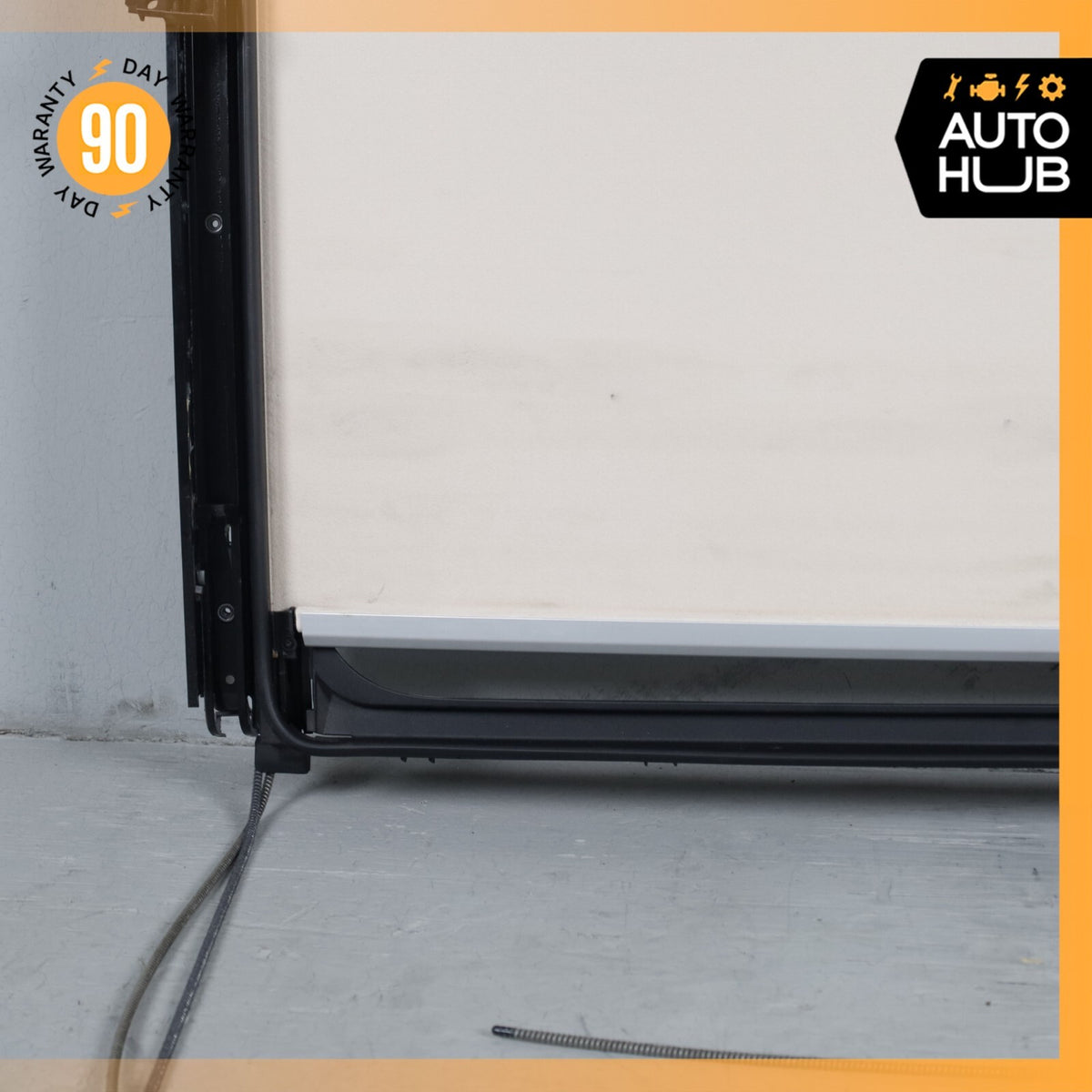 Mercedes W222 Maybach S600 Rear Panoramic Sunroof Roller Blind Rail Frame OEM - photo 6