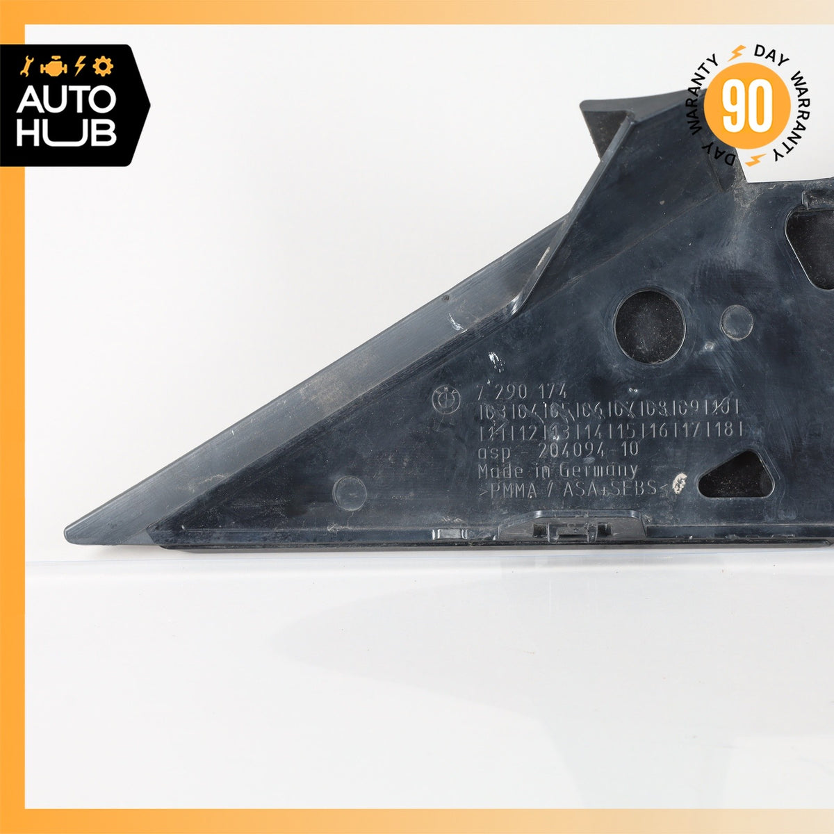 BMW i3 I01 Hybrid Front Right Passenger A-Pillar Cover Panel Molding Black OEM - photo 8