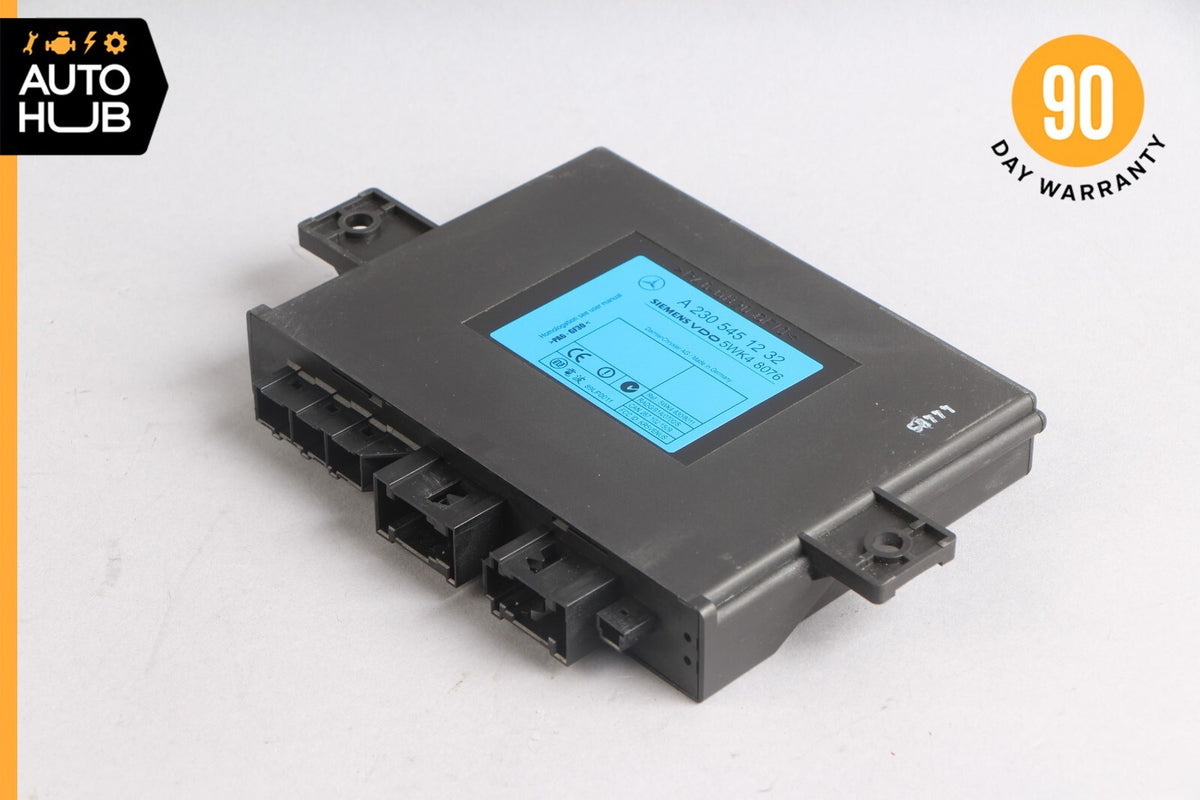 03-06 Mercedes R230 SL500 CL500 CL55 AMG Keyless Go Entry Control Module OEM - photo 2