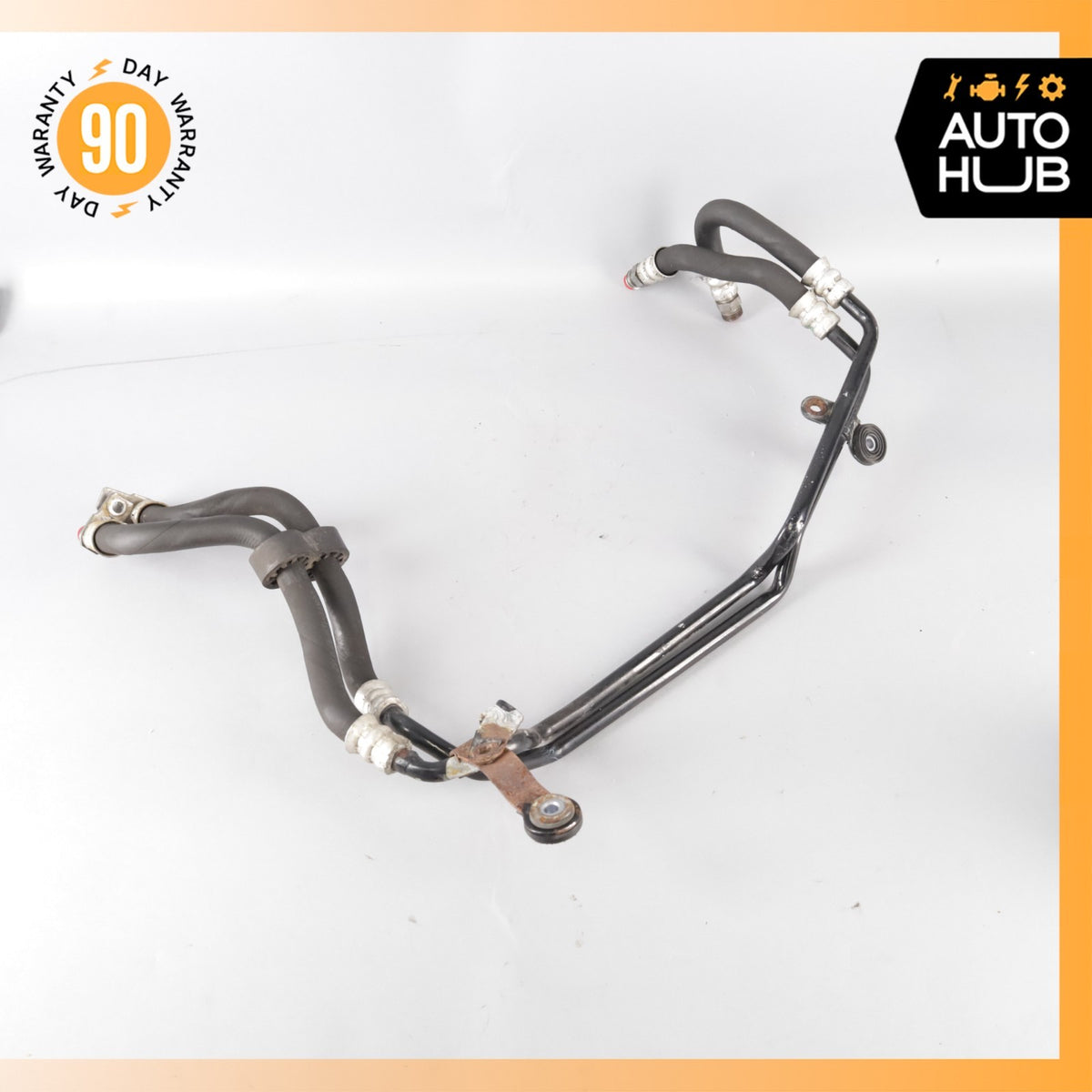 03-13 Bentley Flying Spur Left & Right Transmission Oil Cooler Line Set OEM - photo 1