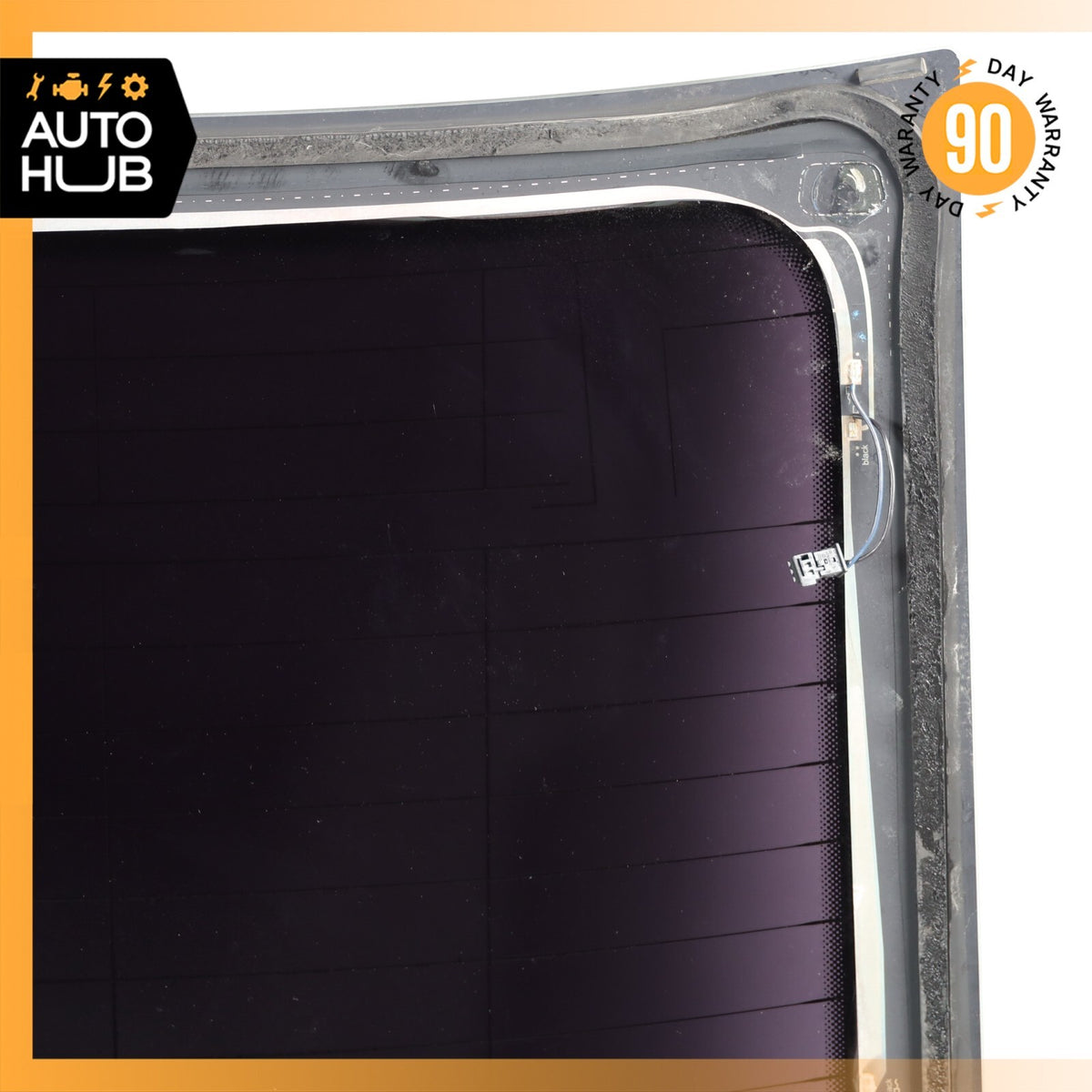 17-19 Audi B9 A4 Sedan Rear Windshield Window Glass OEM 56k - photo 16
