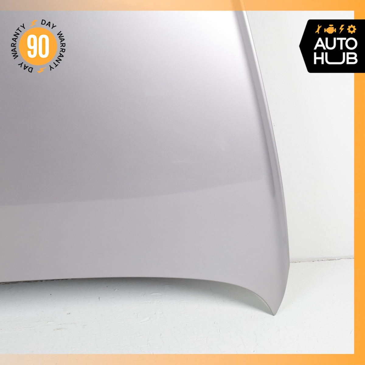 03-13 Bentley Continental GTC GT Hood Bonnet Cover Panel Assembly Silver OEM 46k - photo 6