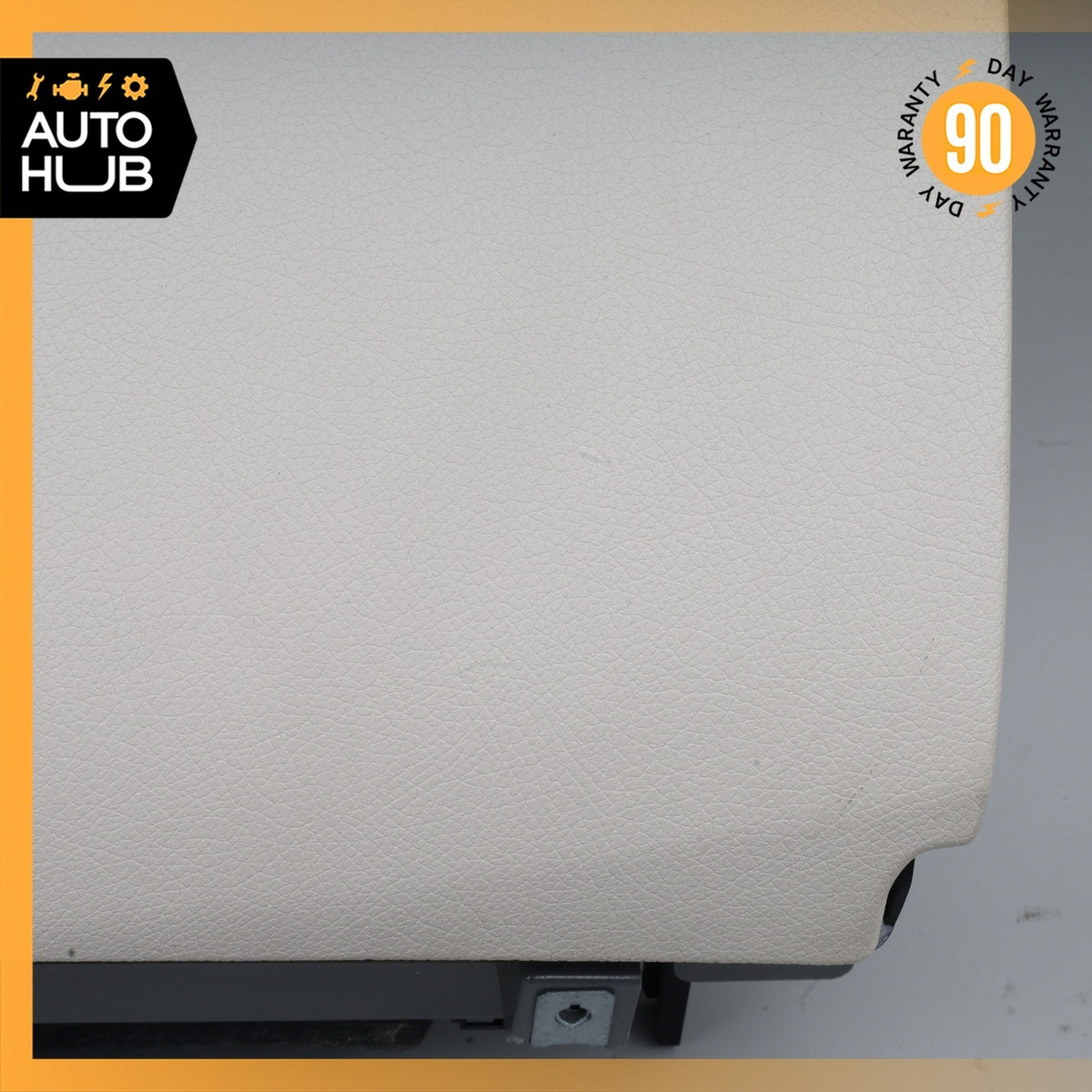 17-20 Mercedes W213 E300 Dash Dashboard Glove Box Compartment Beige OEM - photo 2