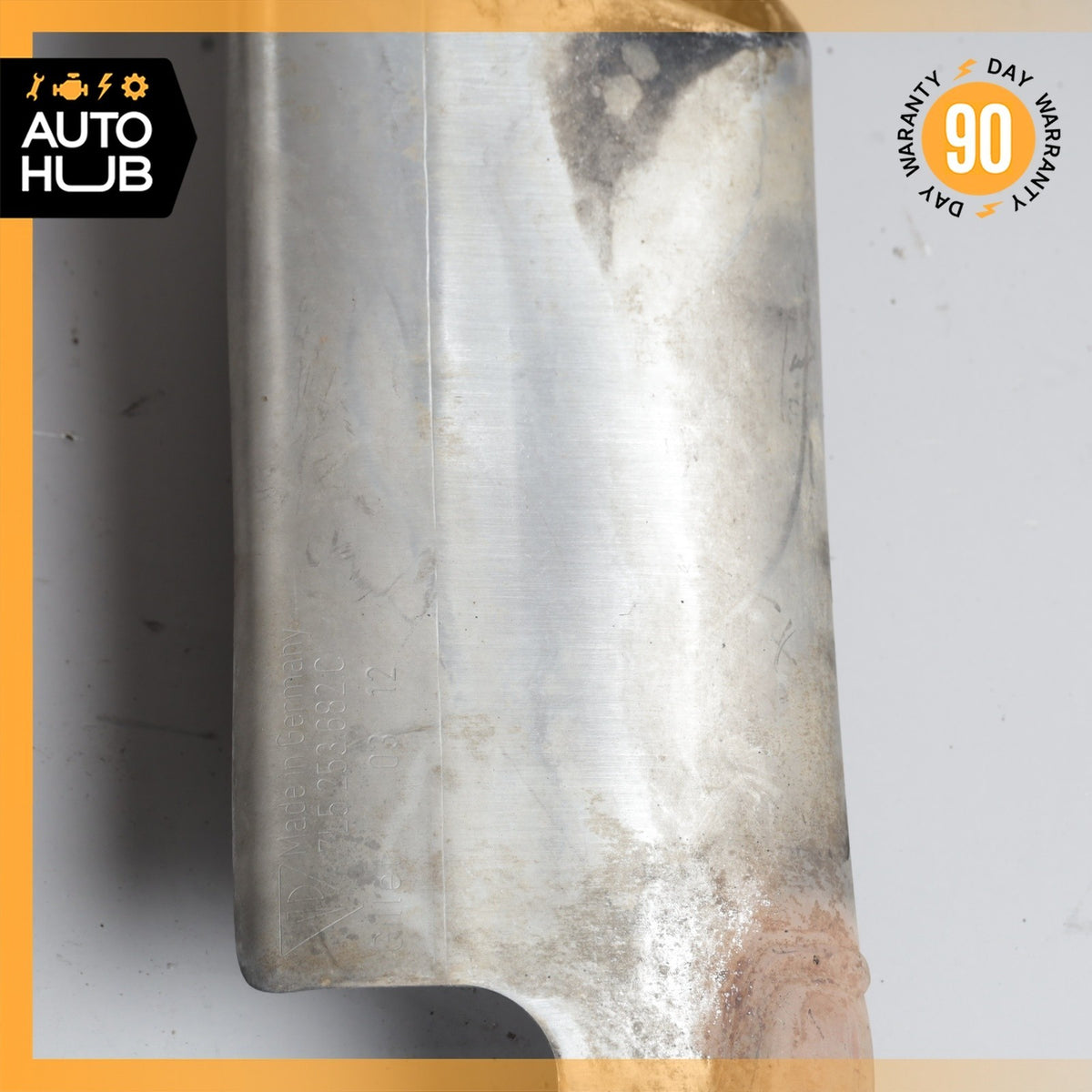 04-10 Porsche Cayenne 955 Rear Left & Right Exhaust Muffler Tip Set OEM - photo 13