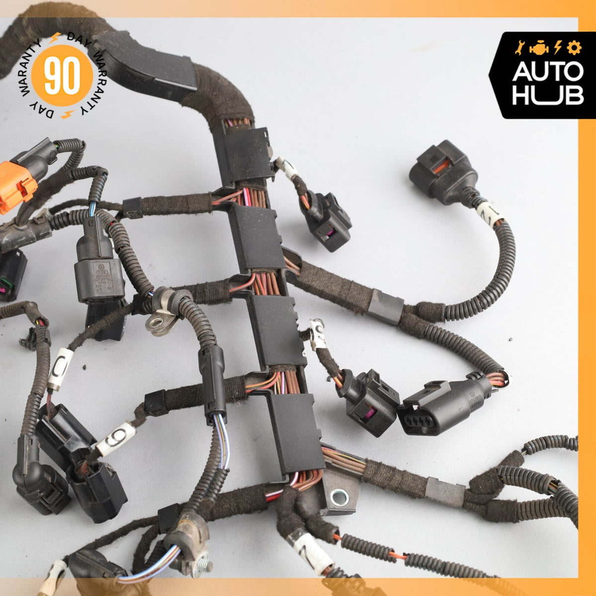 Bentley Continental Flying Spur 6.0L Engine Ignition Wire Cable Harness OEM 53k - photo 12