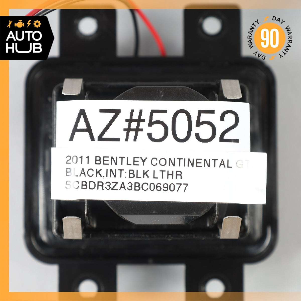 03-12 Bentley Continental GTC Flying Spur GT Climate Temperature Sensor OEM 59k - photo 11