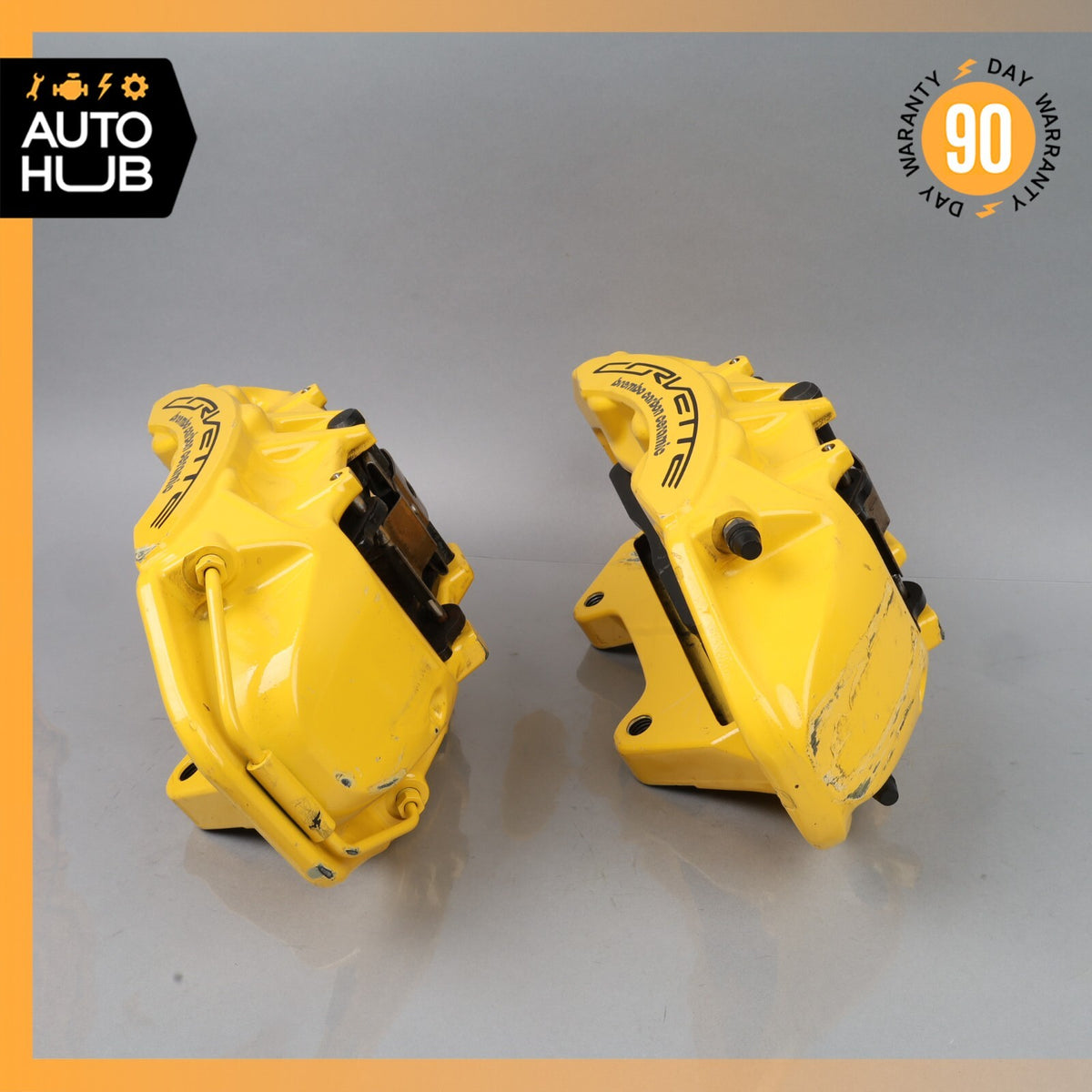 15-19 Chevrolet Corvette C7 Front Right & Left Carbon Ceramic Brake Calipers Set - photo 14