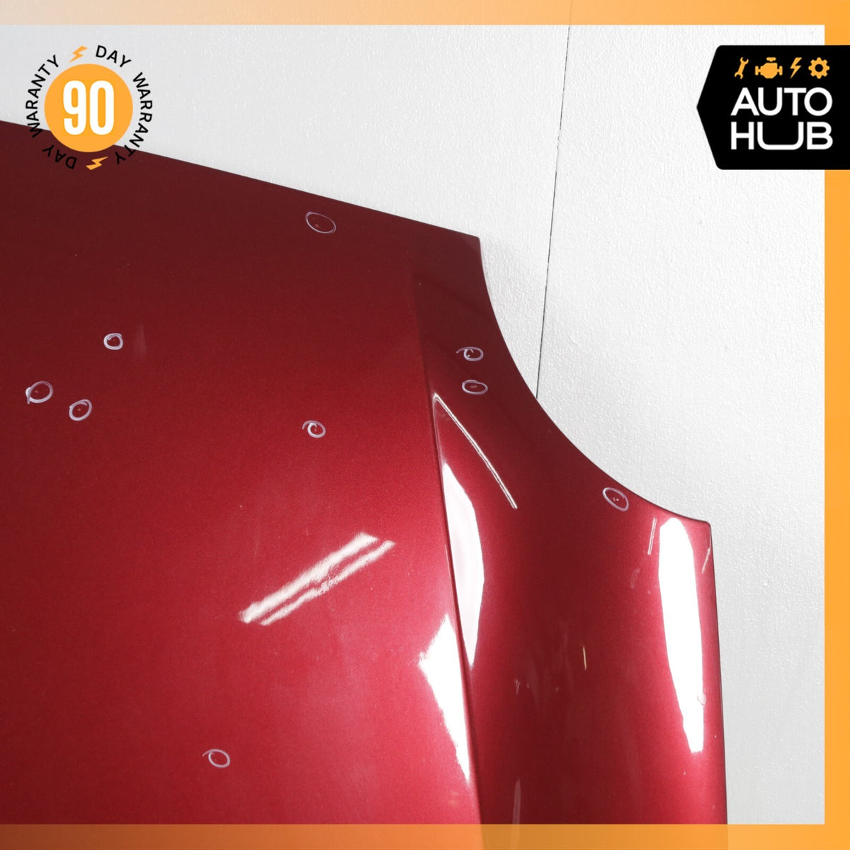 02-05 Ford Thunderbird 3.9L V8 Hood Cover Panel Assembly Red OEM 80k - photo 5