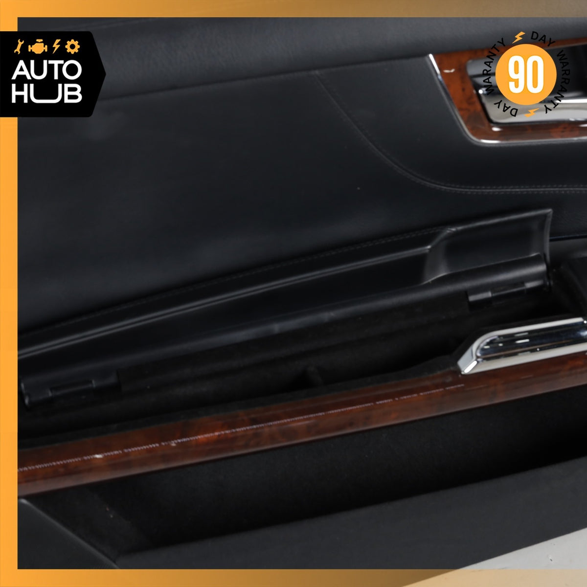 07-14 Mercedes W216 CL550 Front Left Driver Side Interior Door Panel Leather OEM - photo 13