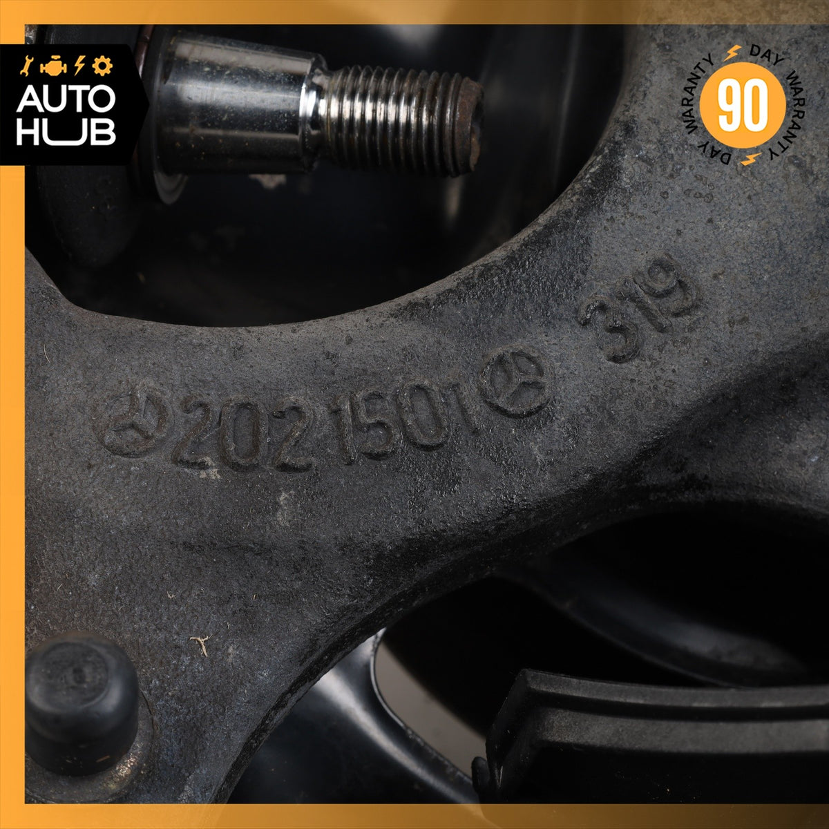 98-03 Mercedes W208 CLK320 Front Right Passenger Side Spindle Knuckle Hub OEM - photo 3