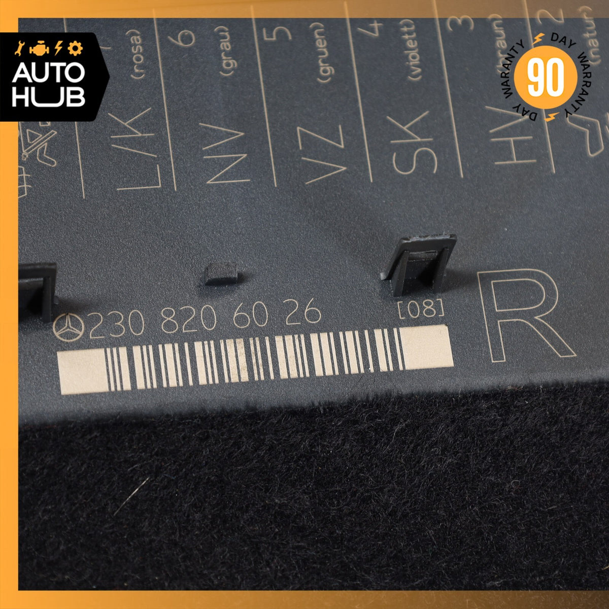 07-08 Mercedes R230 SL550 SL600 Under Seat Control Module Right Side OEM - photo 9
