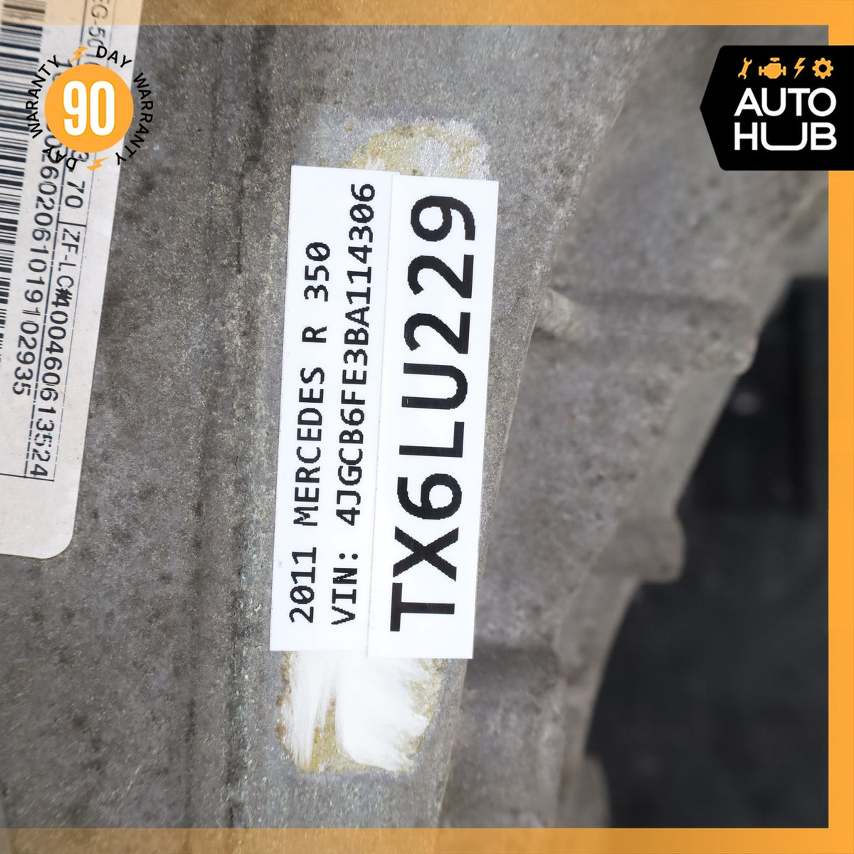 06-13 Mercedes W251 R350 GL320 Rear Differential Axle Carrier Assembly OEM - photo 15