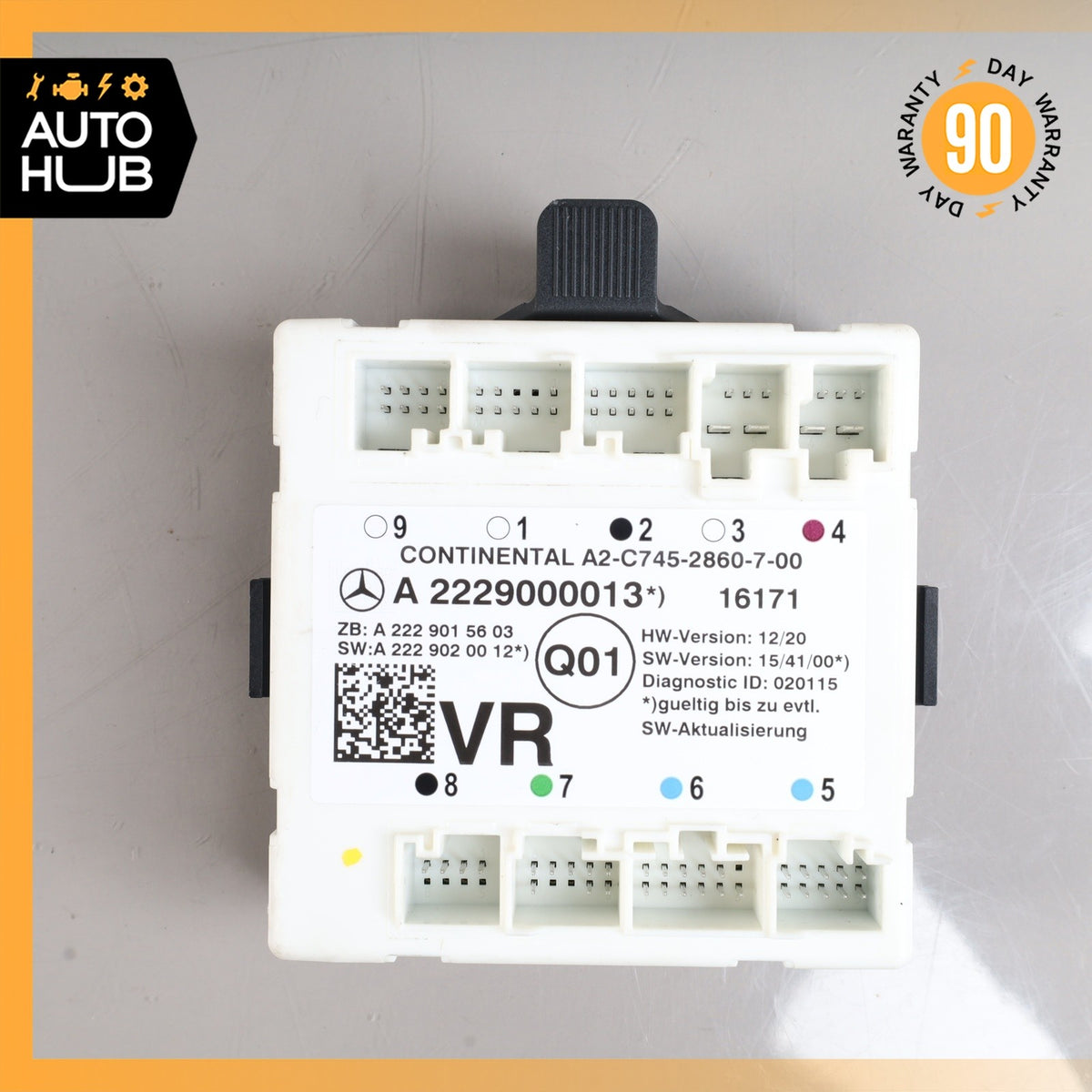 15-19 Mercedes W205 C300 C43 AMG Front Right Side Door Control Module OEM - photo 4