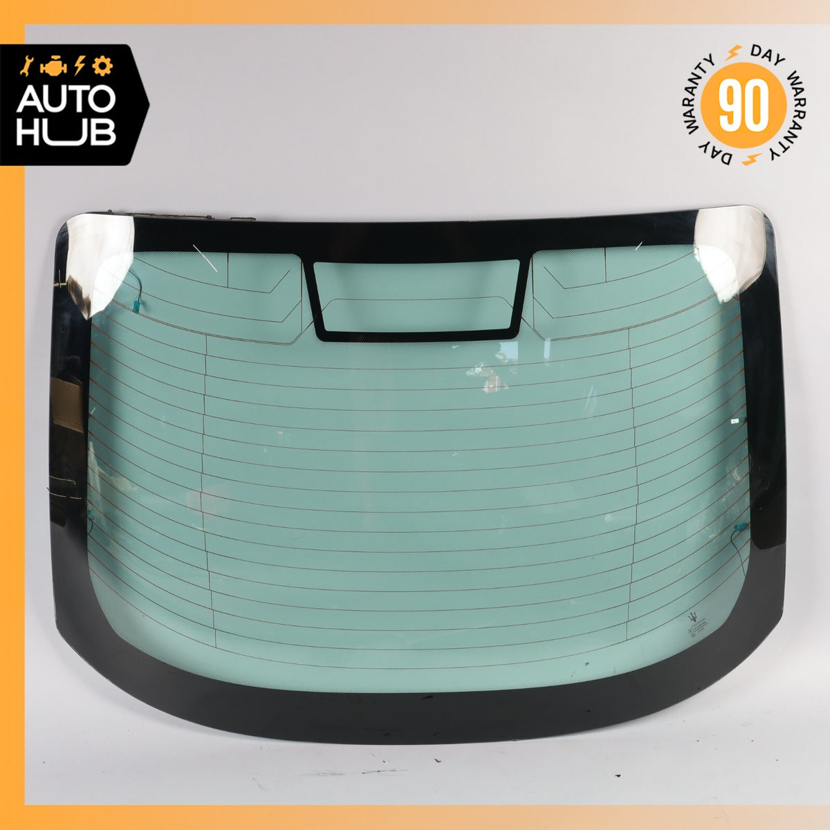 08-18 Maserati GranTurismo M145 Rear Windshield Wind Shield Back Glass OEM 76k - photo 5