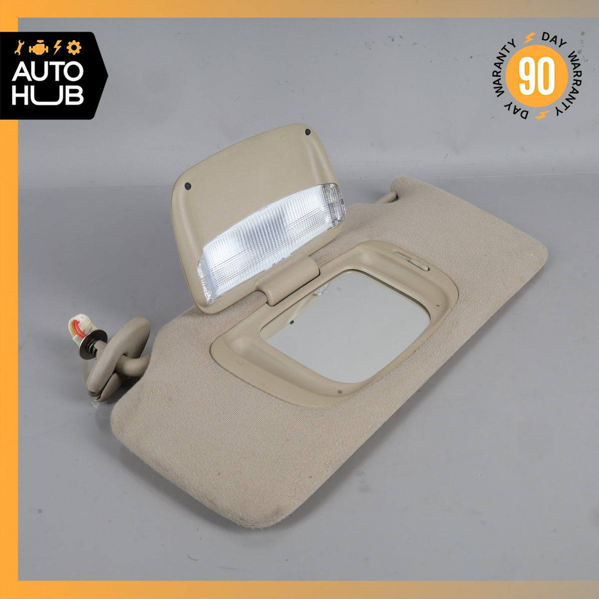 07-09 Lexus XU30 RX400H RX350 Left Side Sunvisor Sun Visor OEM - photo 6
