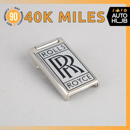 Rolls Royce Silver Spur Spirit Rear Trunk Lid Door Logo Emblem Badge OEM 40k - photo 1